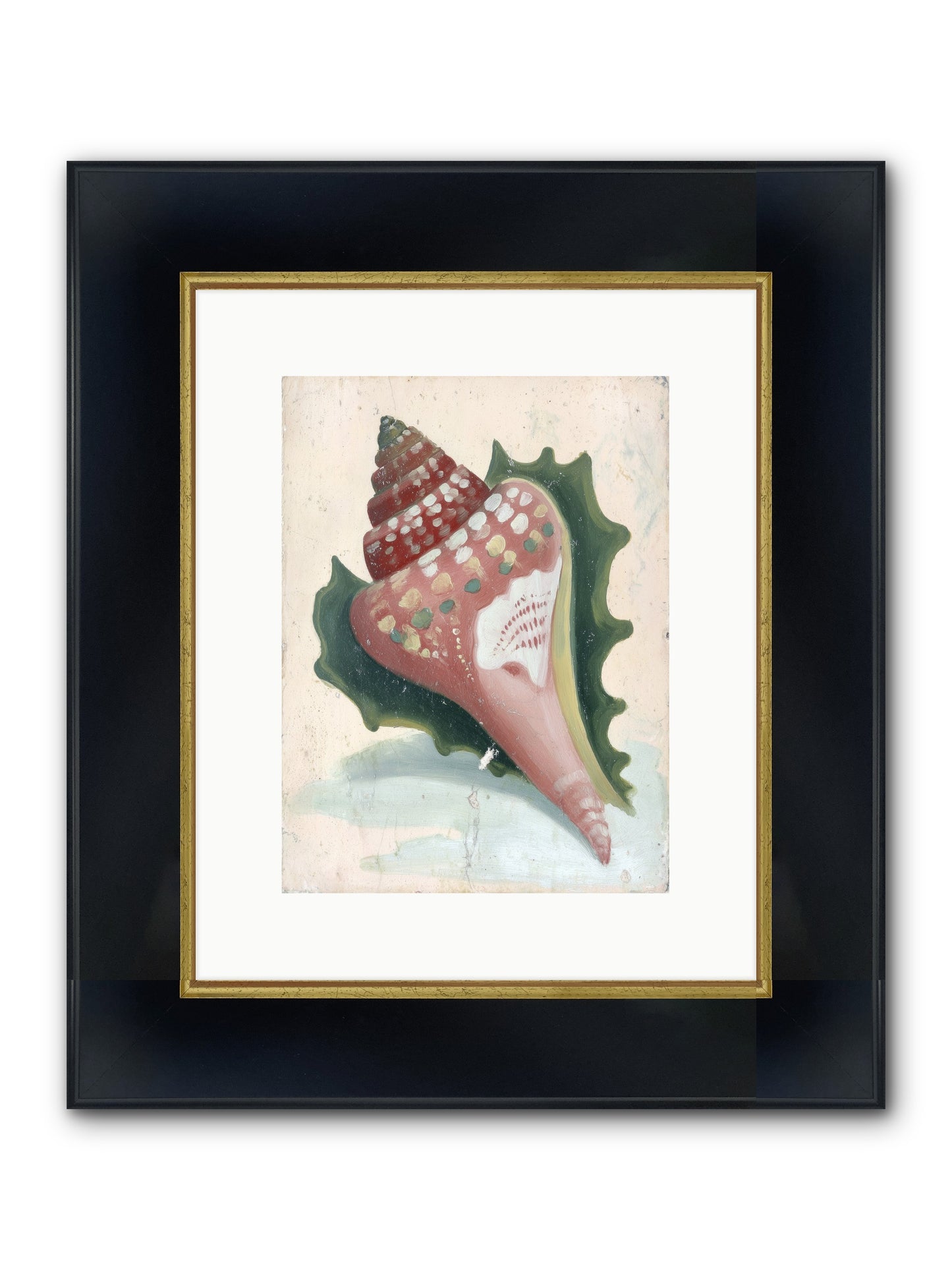Rainbow's Home Framed Print - Wide Black w/Gold 9x12