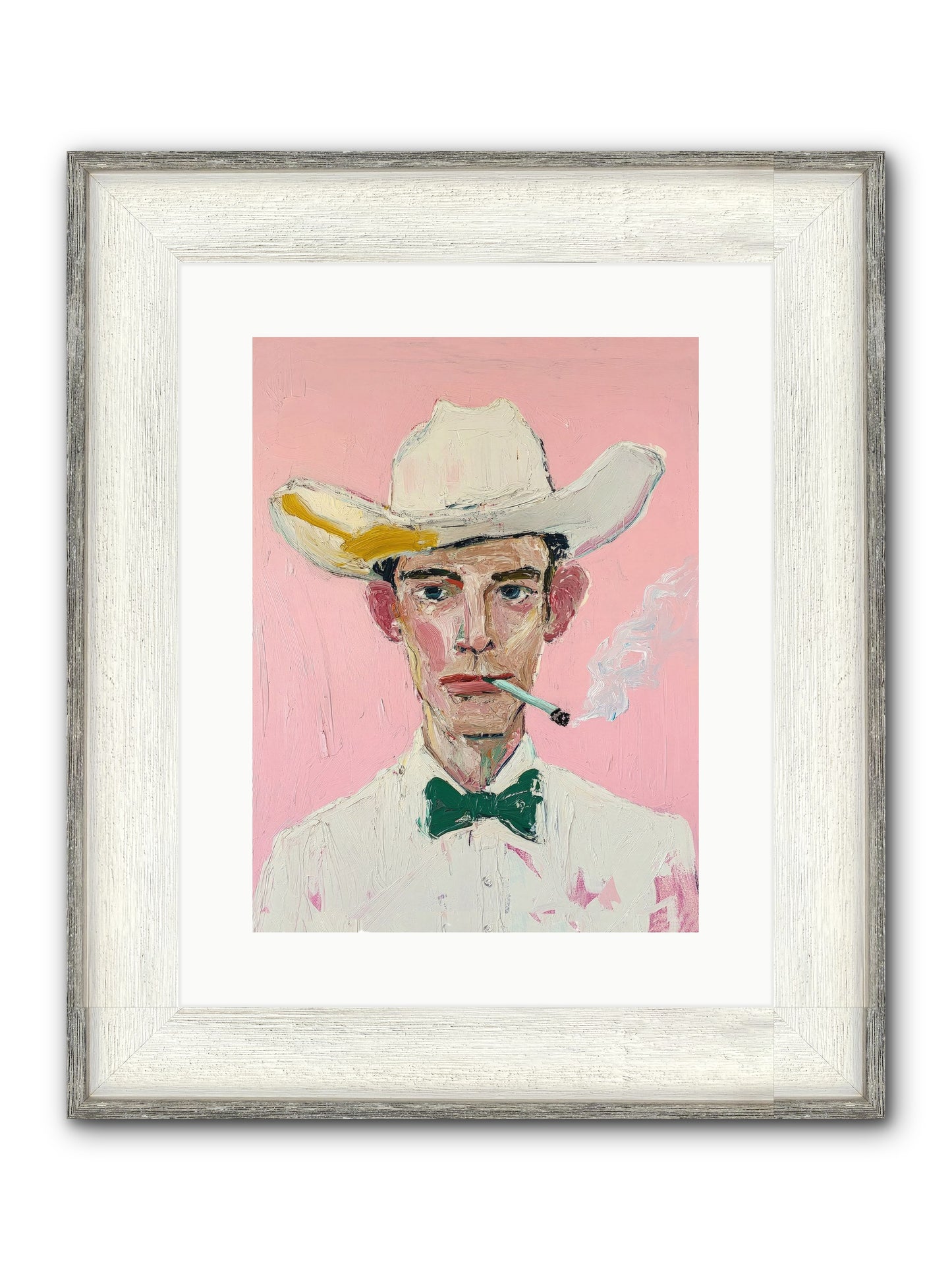 Ranch Royalty Framed Print - Driftwood White 12x16