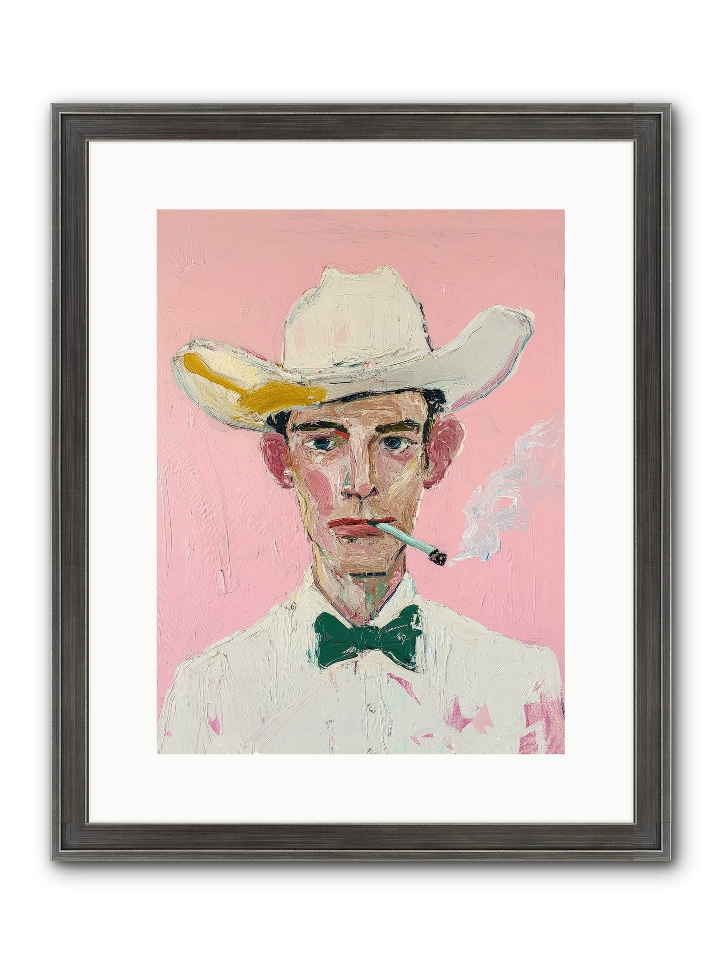 Ranch Royalty Framed Print - Slimwoods Black/Silver 12x16