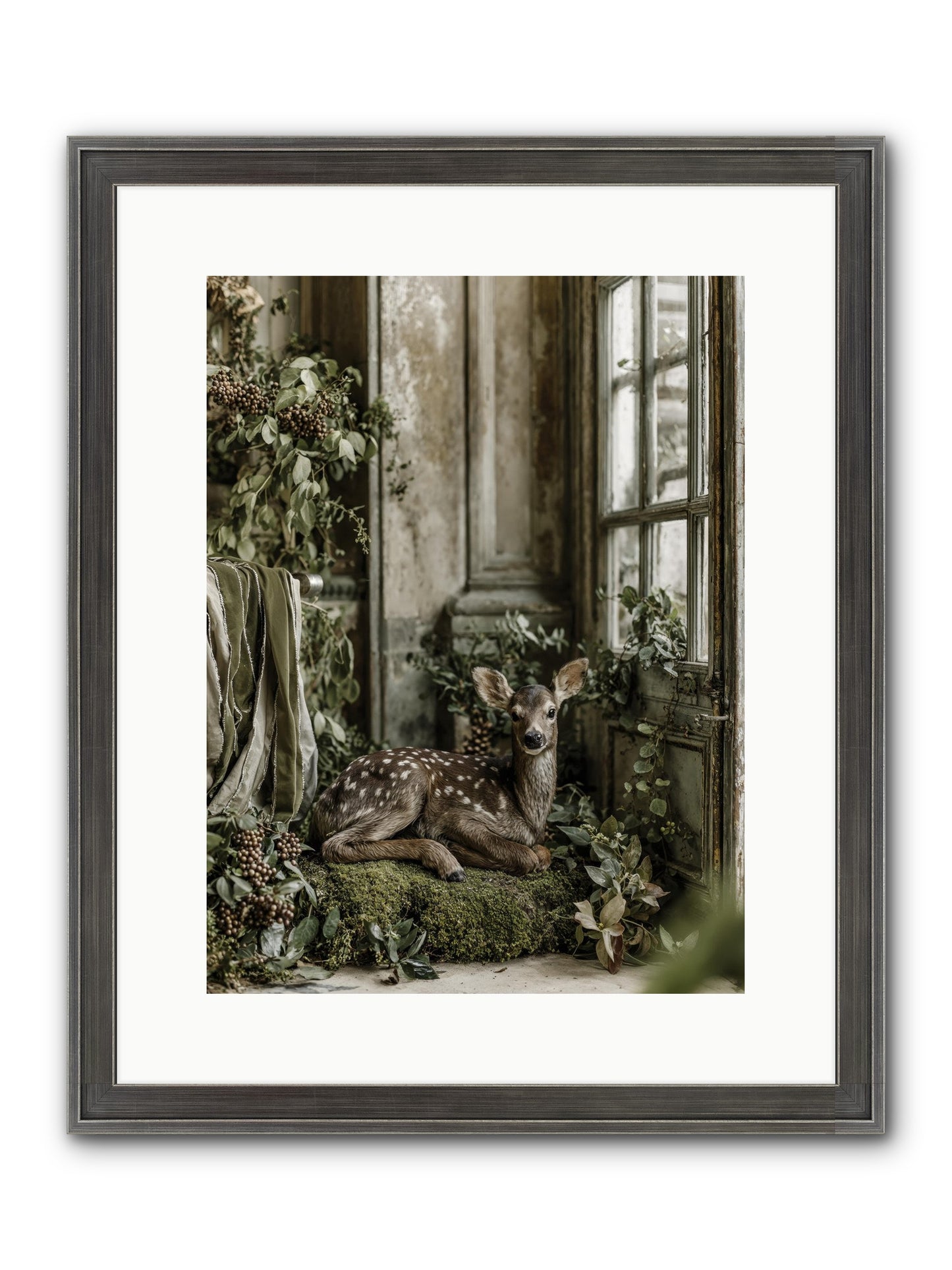 Reason Enough Framed Print - Slimwoods Black/Silver 12x16