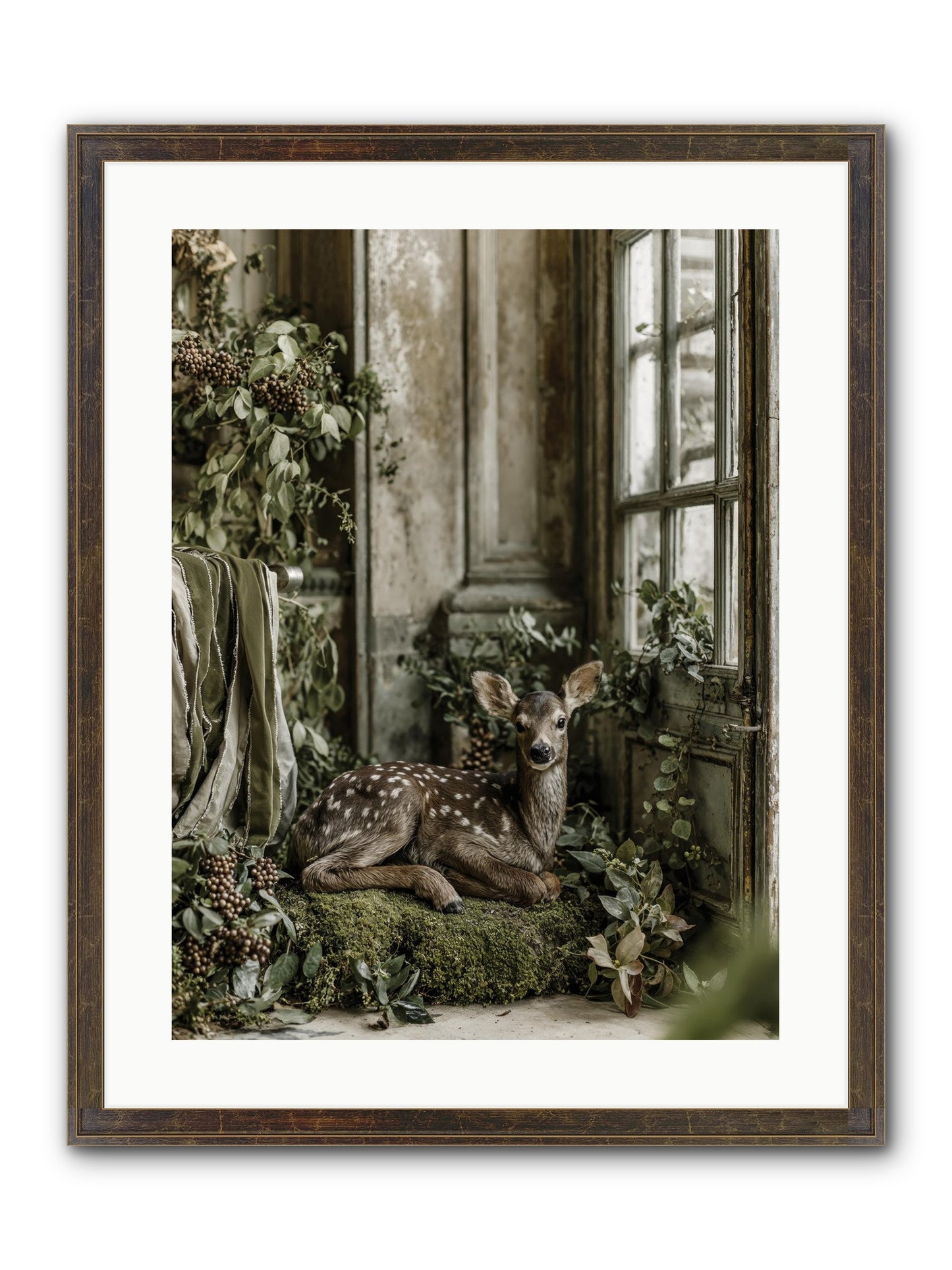 Reason Enough Framed Print - Slimwoods Black/Gold 18x24