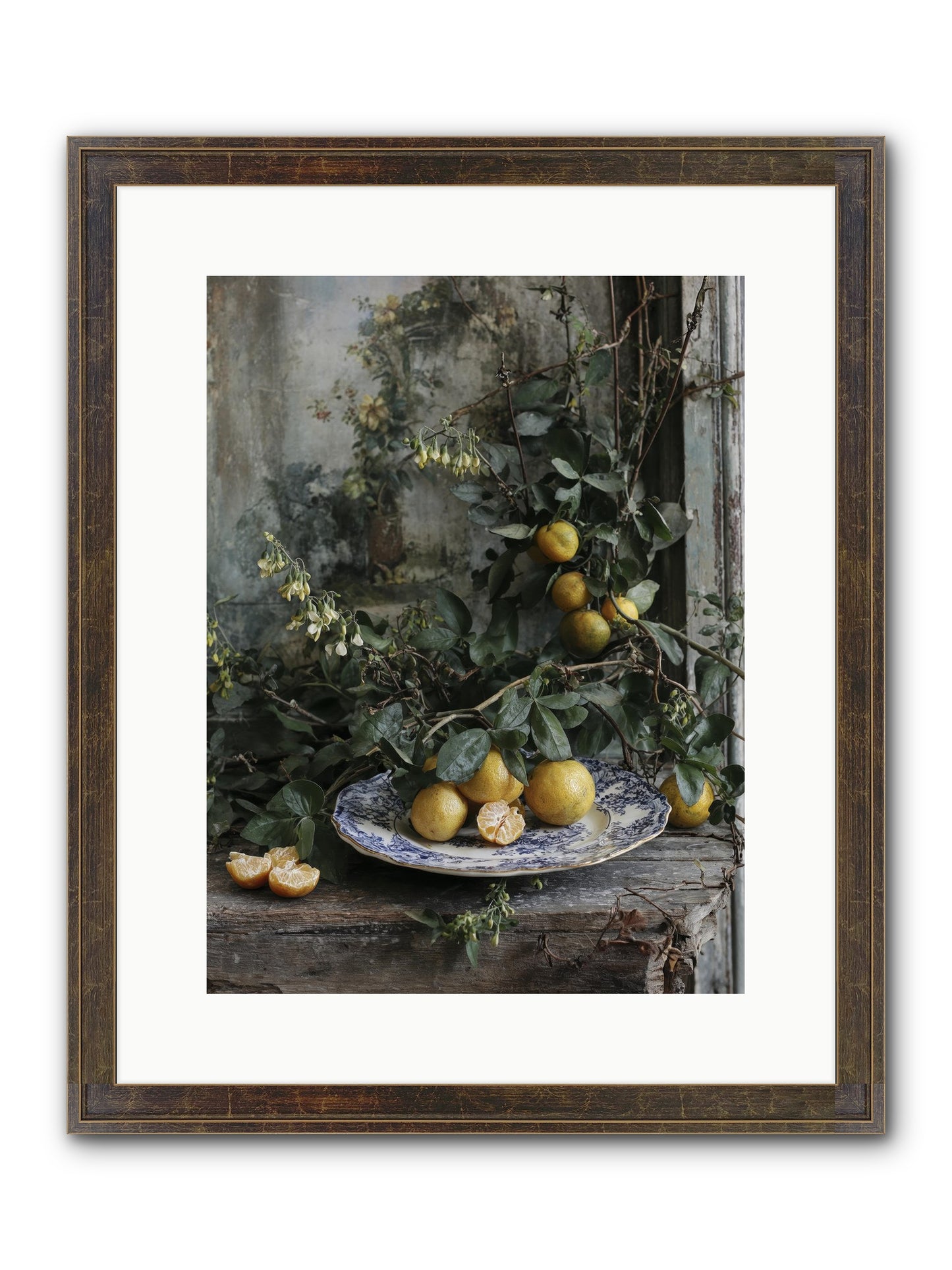 Remember Framed Print - Slimwoods Black/Gold 12x16