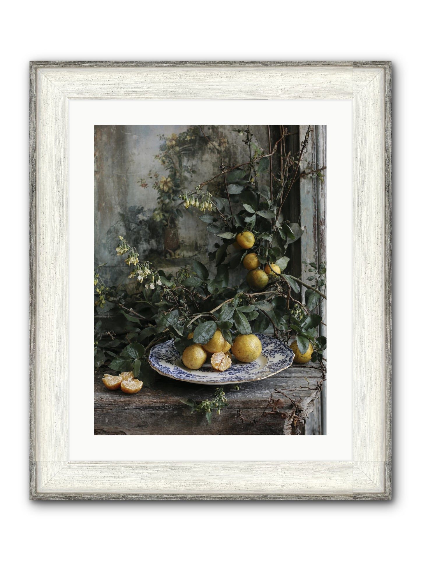 Remember Framed Print - Driftwood White 18x24