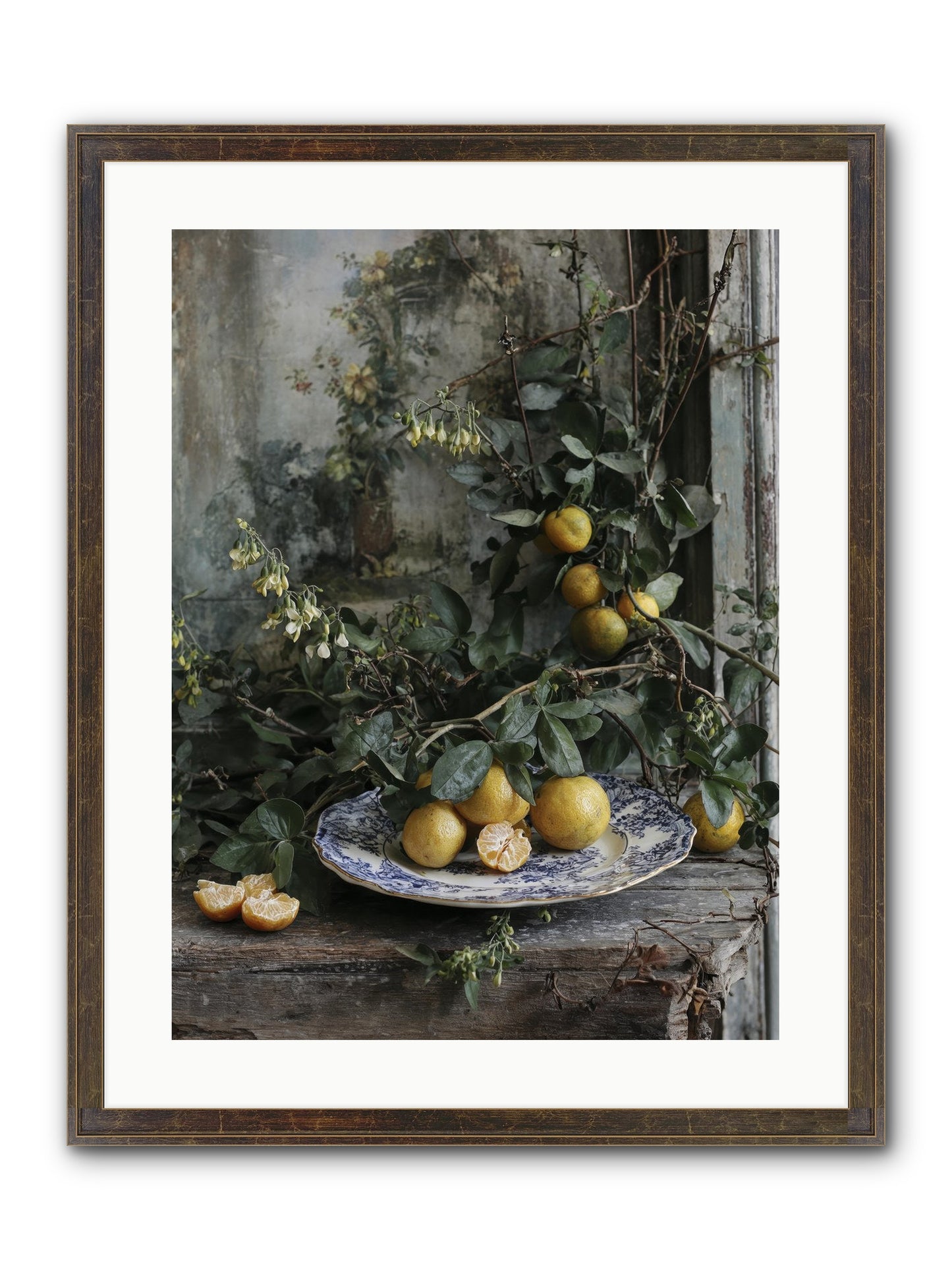 Remember Framed Print - Slimwoods Black/Gold 18x24