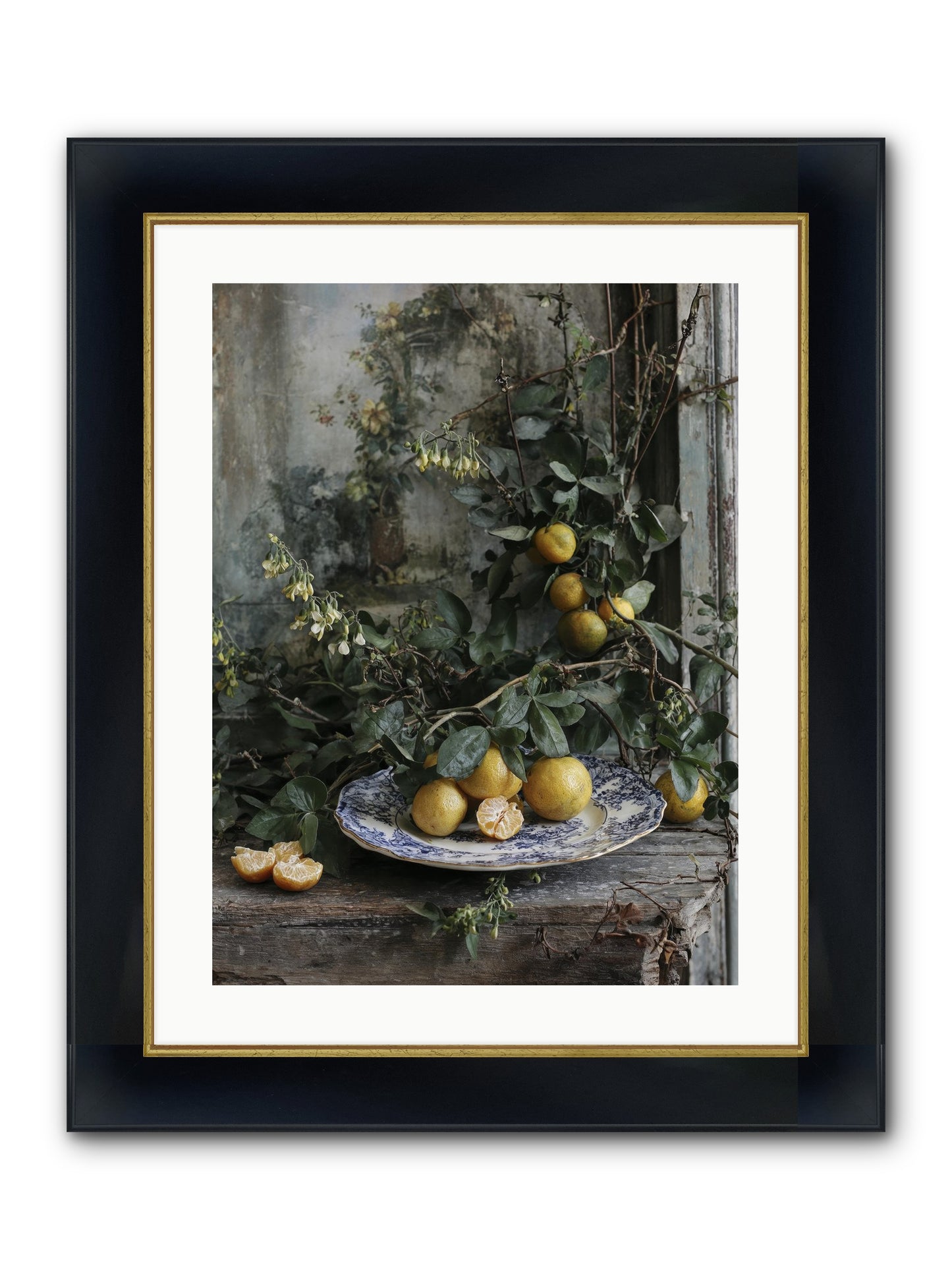 Remember Framed Print - Wide Black w/Gold 18x24
