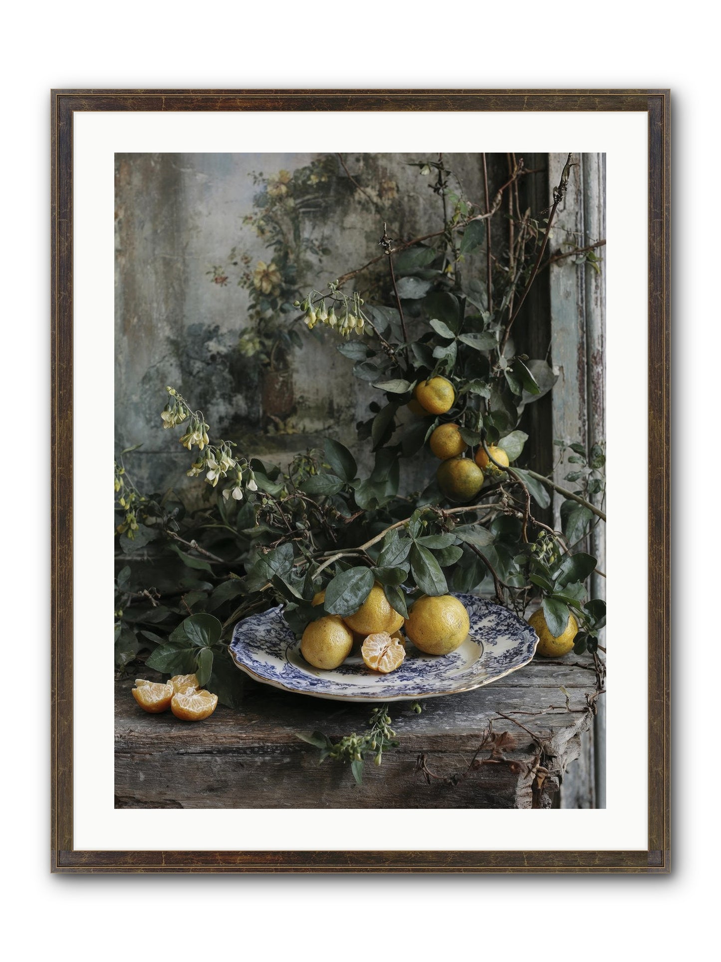 Remember Framed Print - Slimwoods Black/Gold 24x32