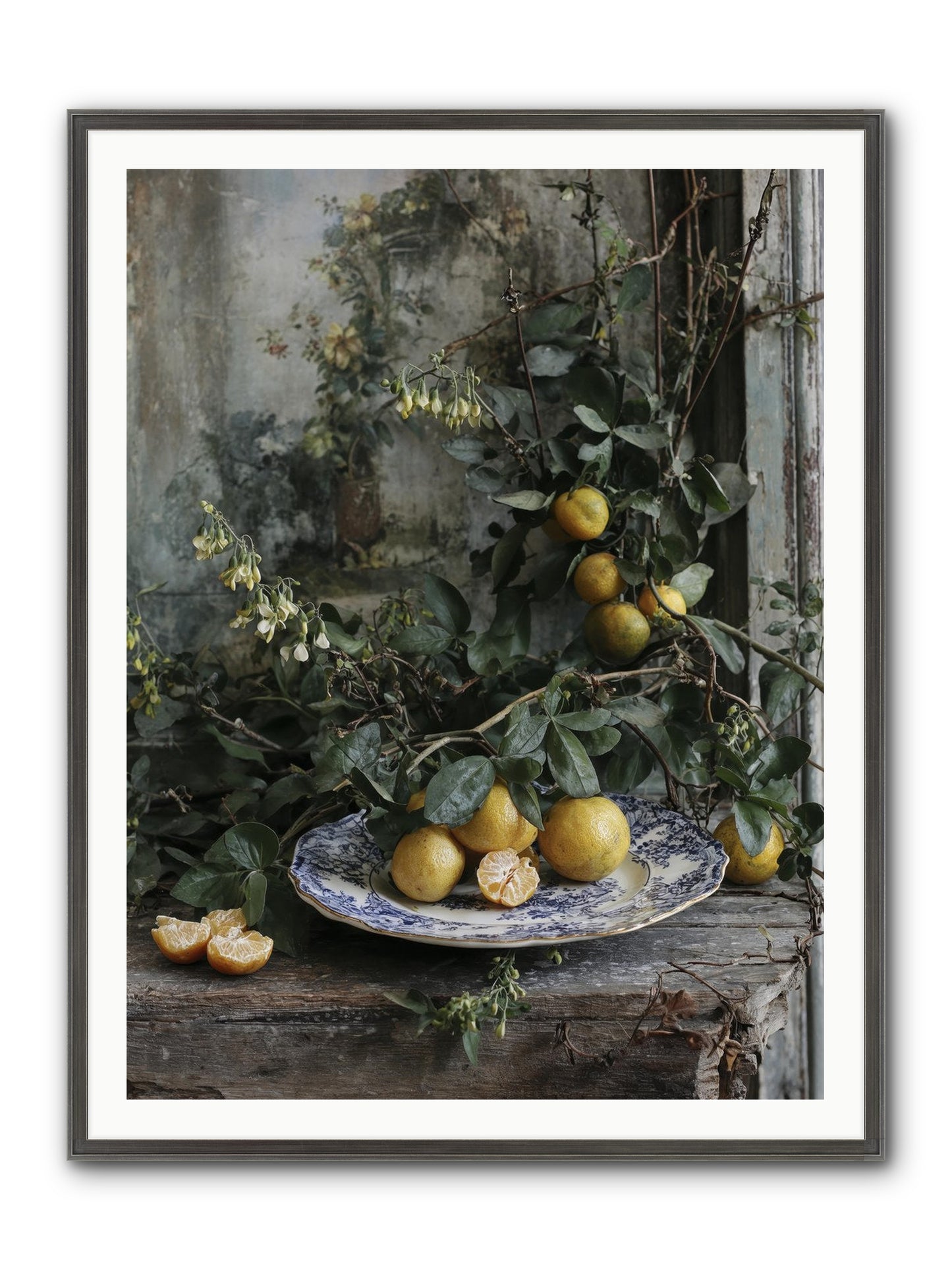 Remember Framed Print - Slimwoods Black/Silver 36x48