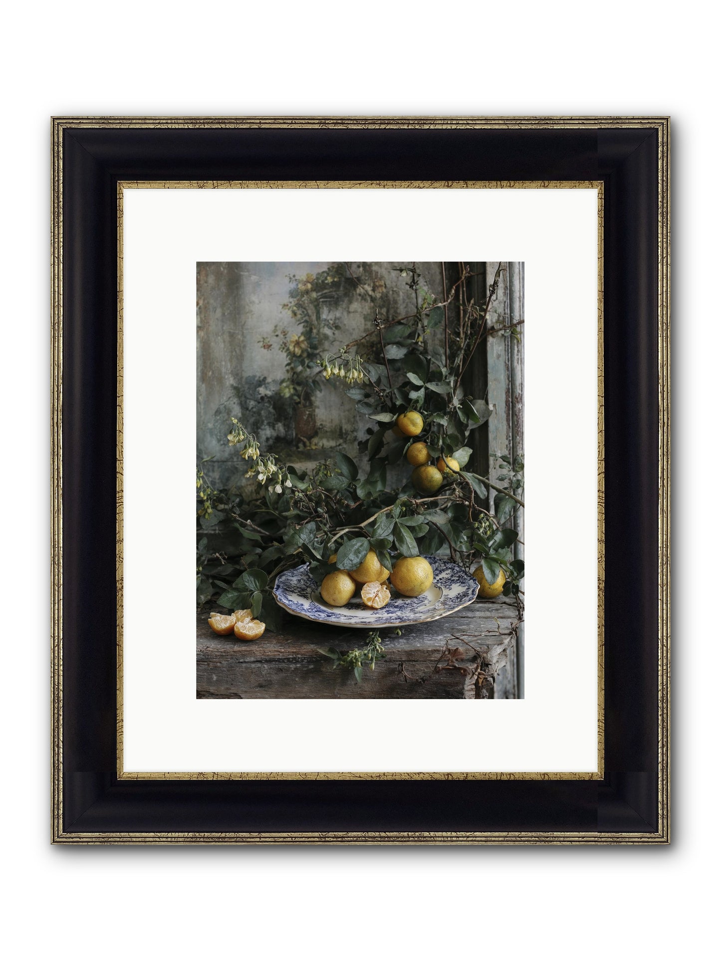 Remember Framed Print - Black & Gold 9x12