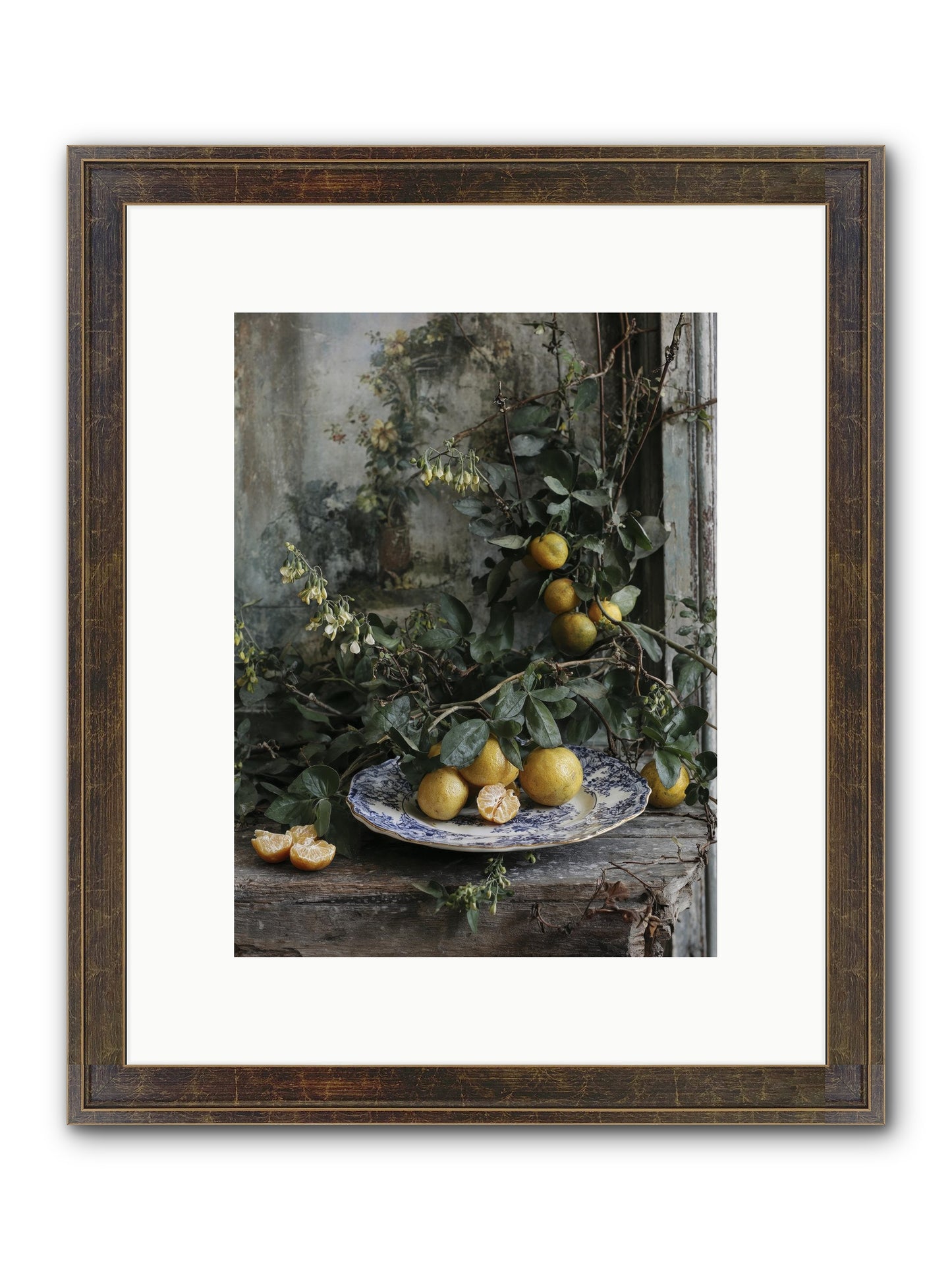 Remember Framed Print - Slimwoods Black/Gold 9x12