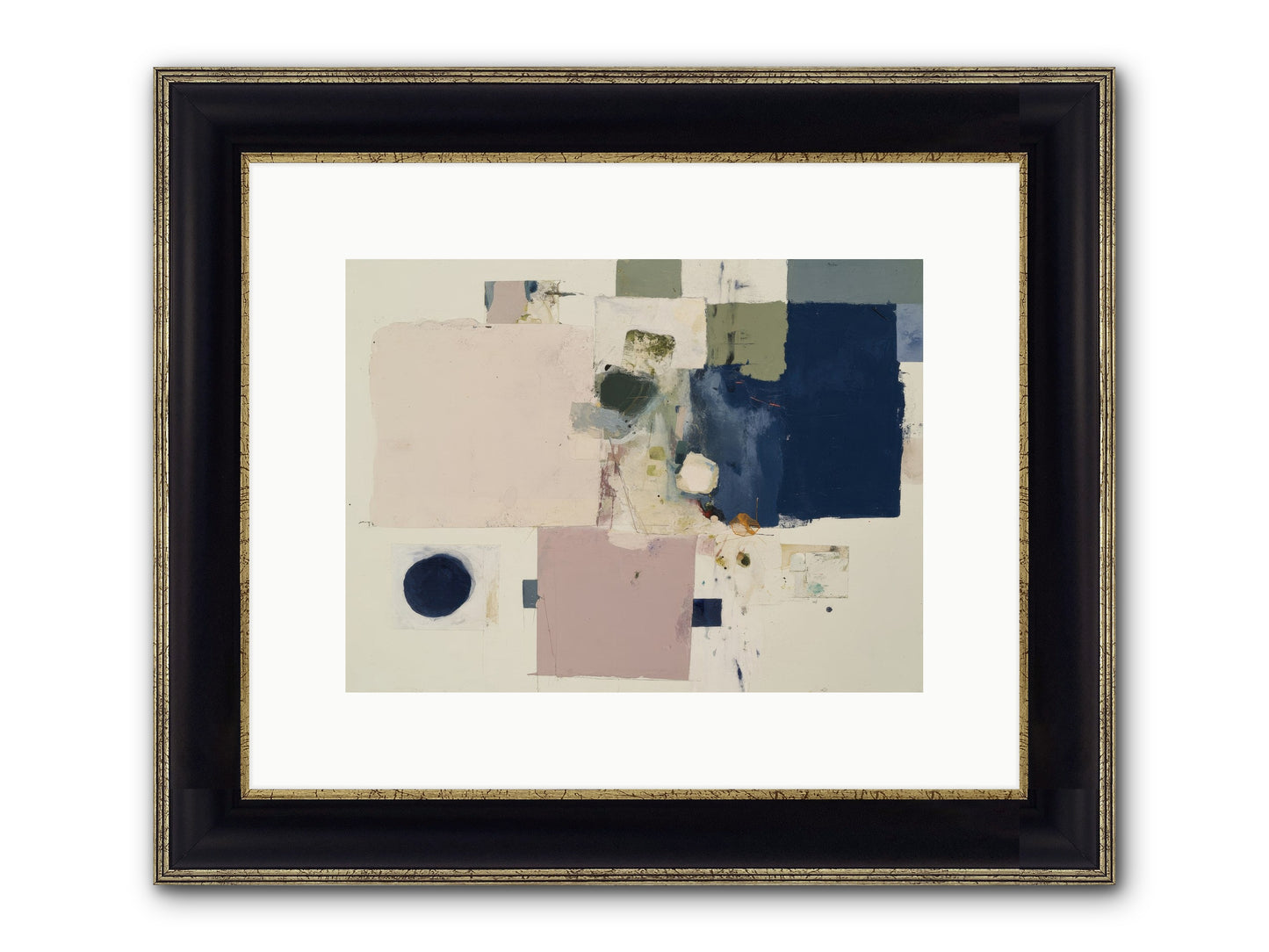 Remembered Framed Print - Black & Gold 12x9