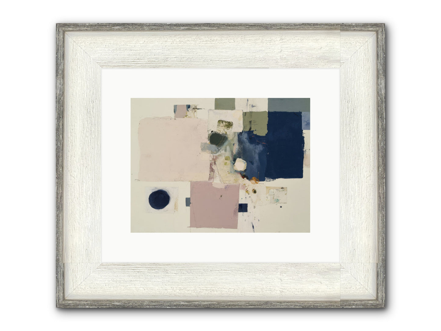 Remembered Framed Print - Driftwood White 12x9