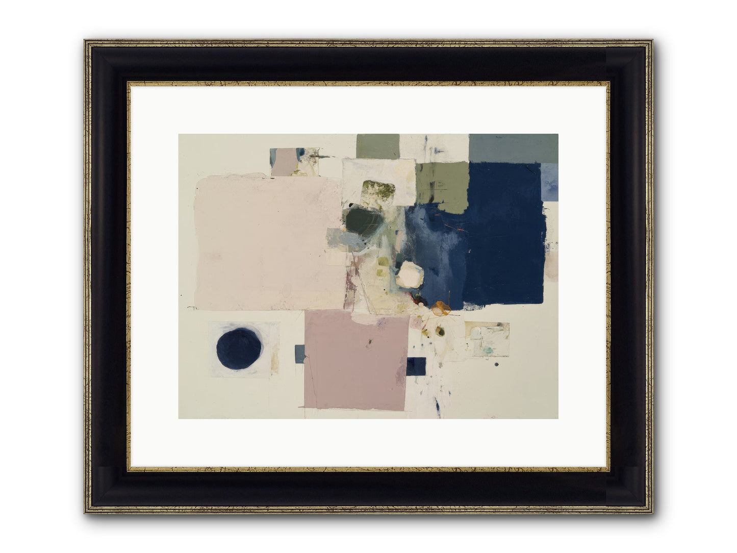Remembered Framed Print - Black & Gold 16x12