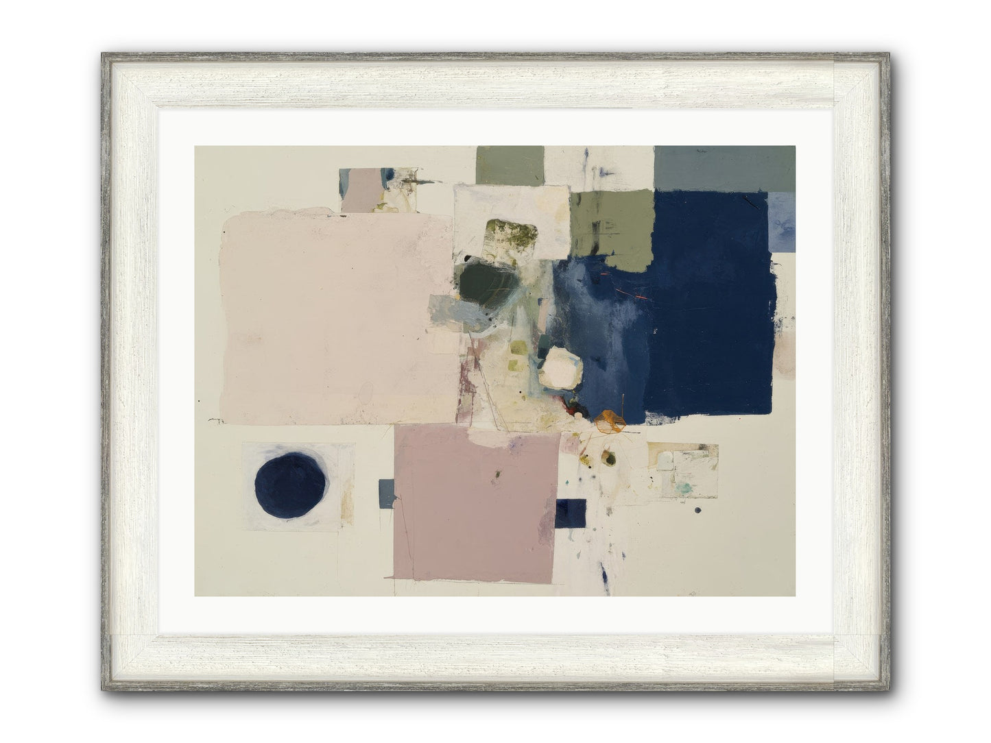 Remembered Framed Print - Driftwood White 32x24