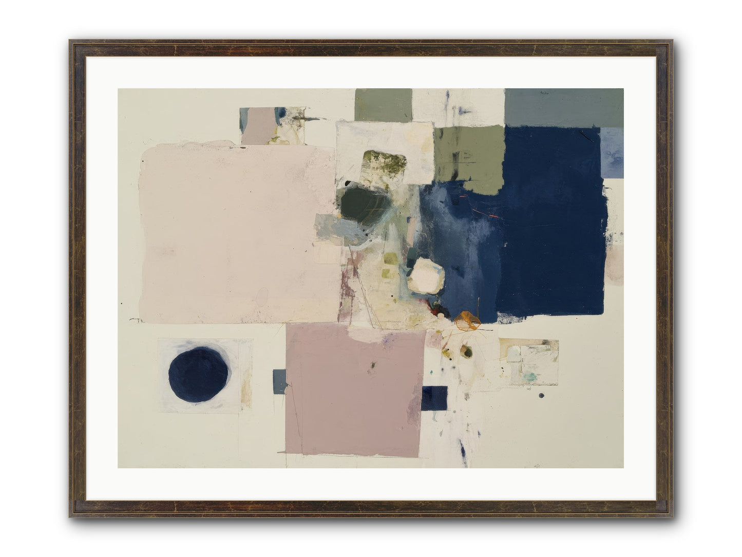 Remembered Framed Print - Slimwoods Black/Gold 32x24