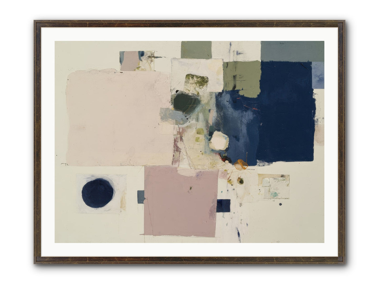 Remembered Framed Print - Slimwoods Black/Gold 40x30