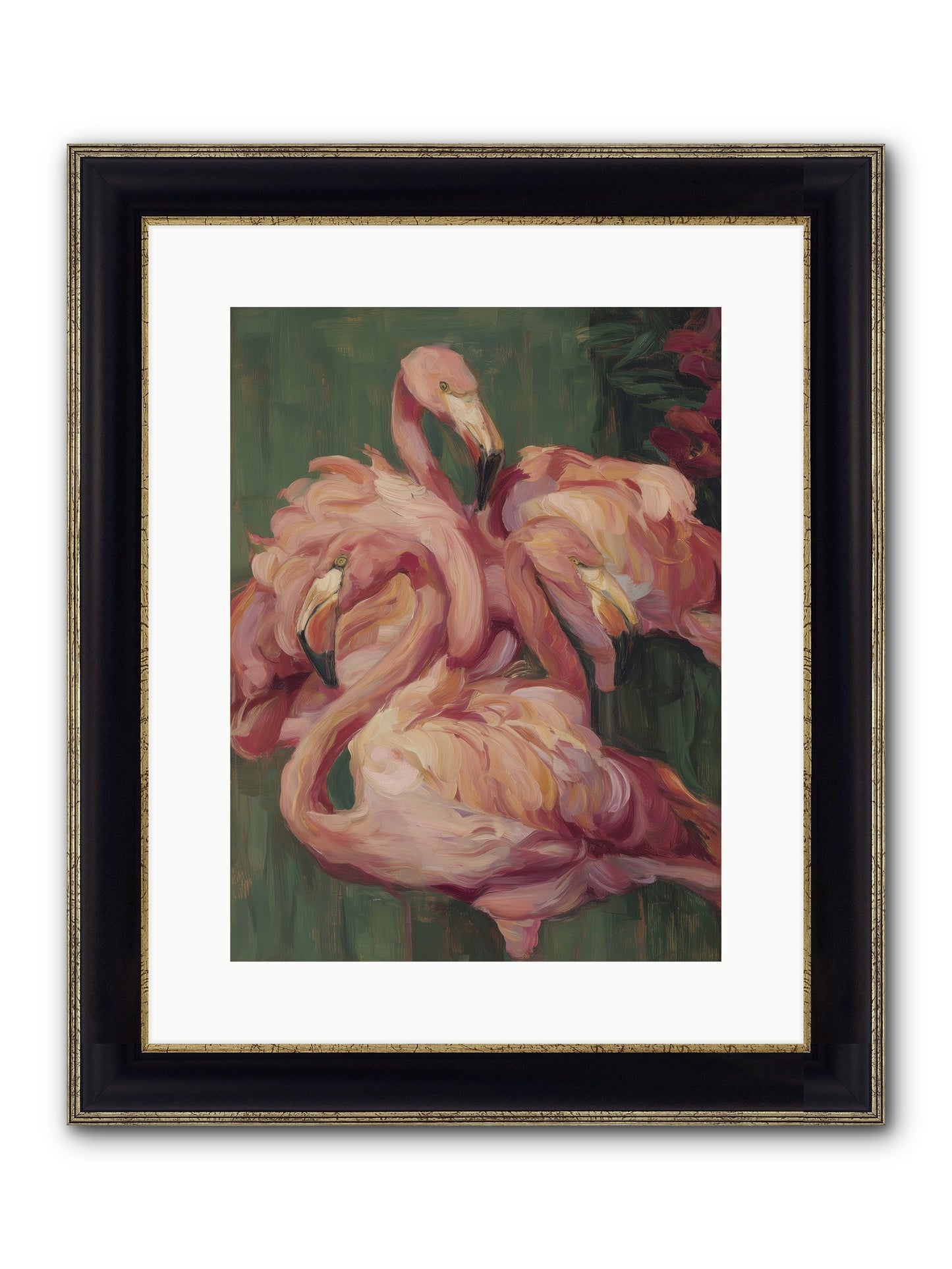 Remembered In Dreams Framed Print - Black & Gold 12x16