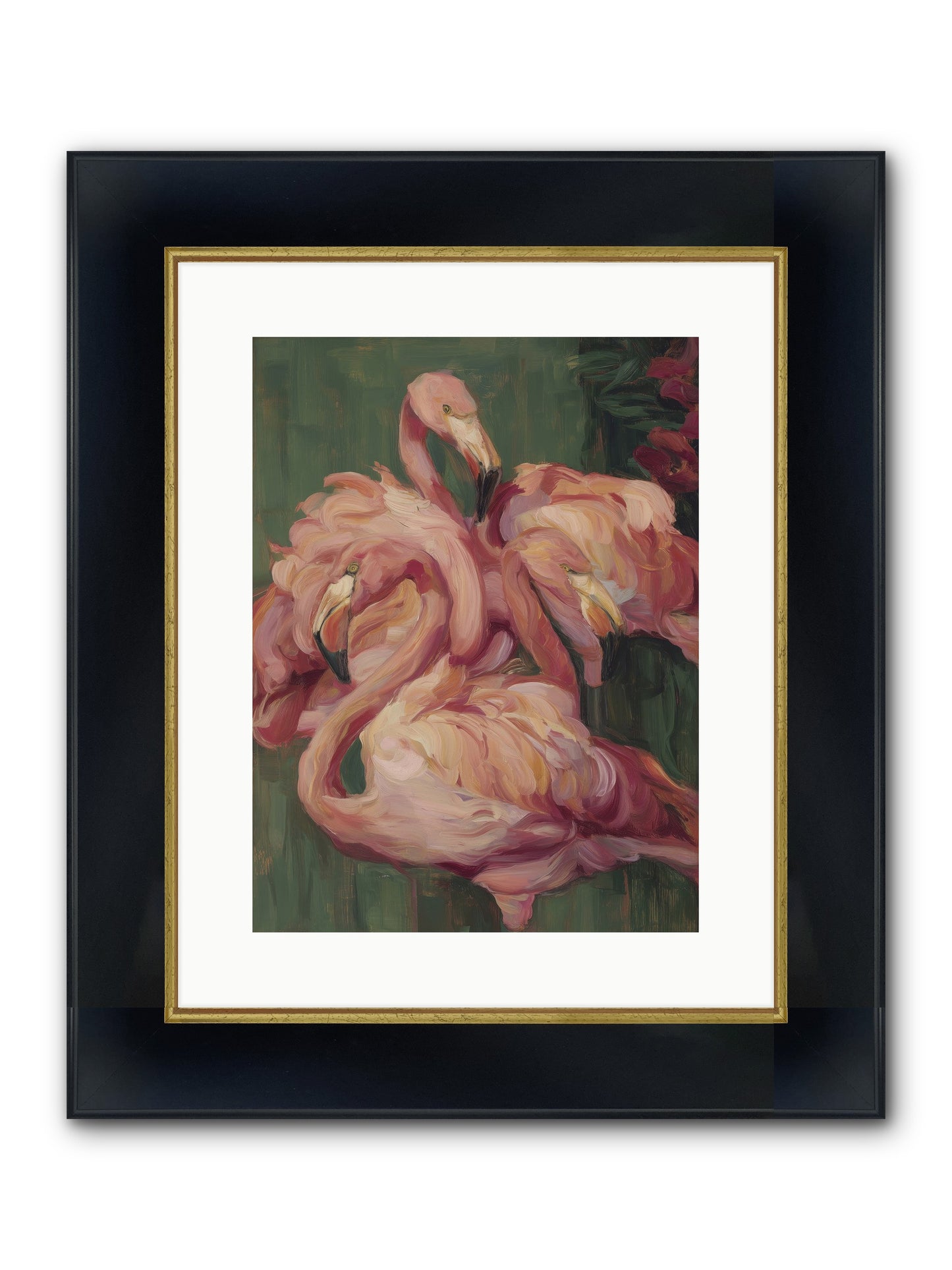 Remembered In Dreams Framed Print - Wide Black w/Gold 12x16