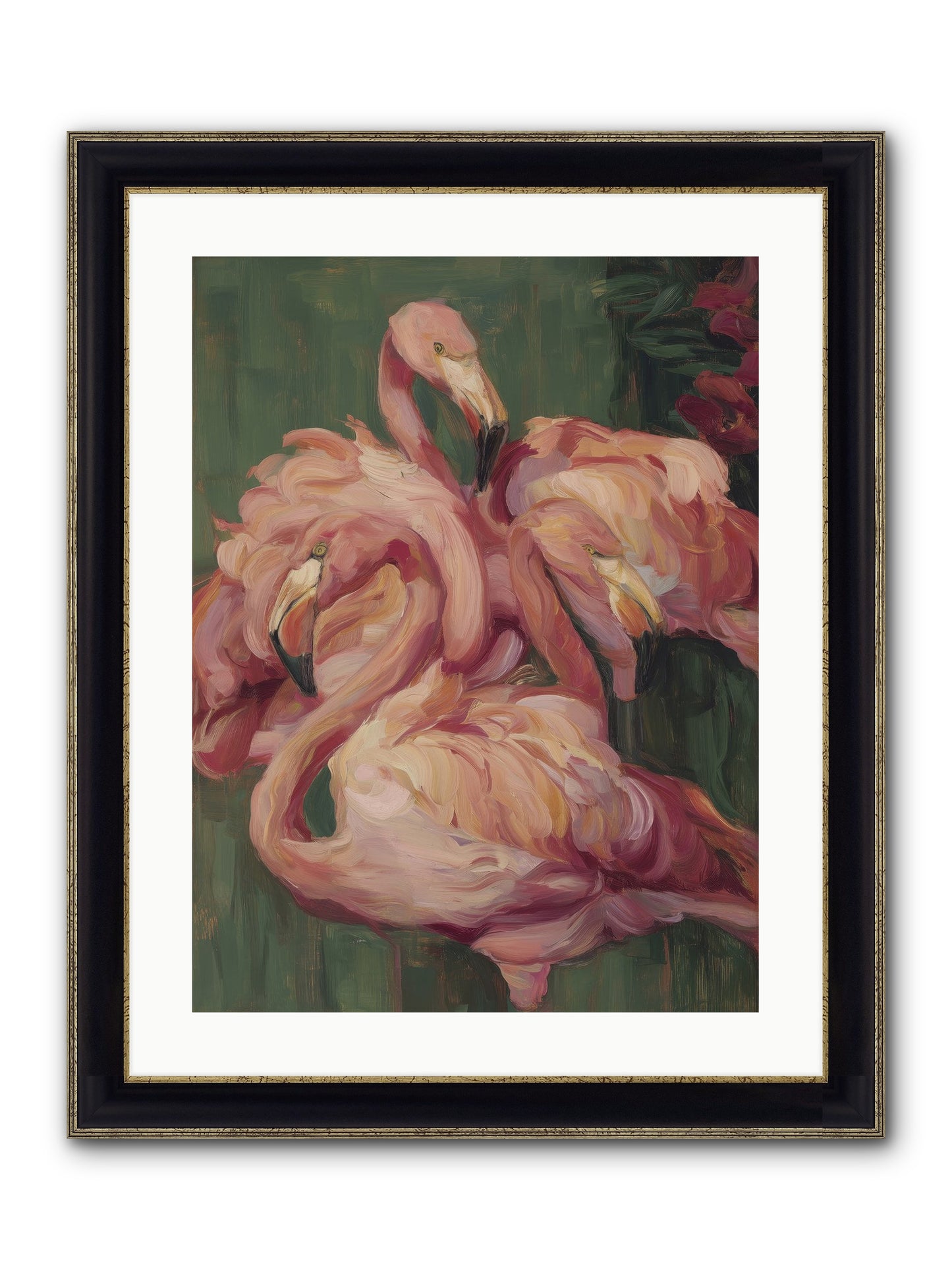 Remembered In Dreams Framed Print - Black & Gold 18x24