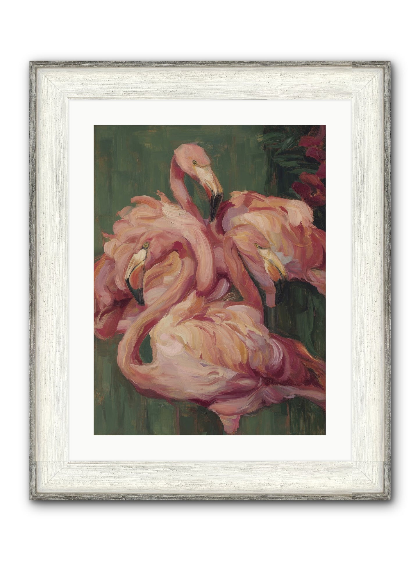 Remembered In Dreams Framed Print - Driftwood White 18x24