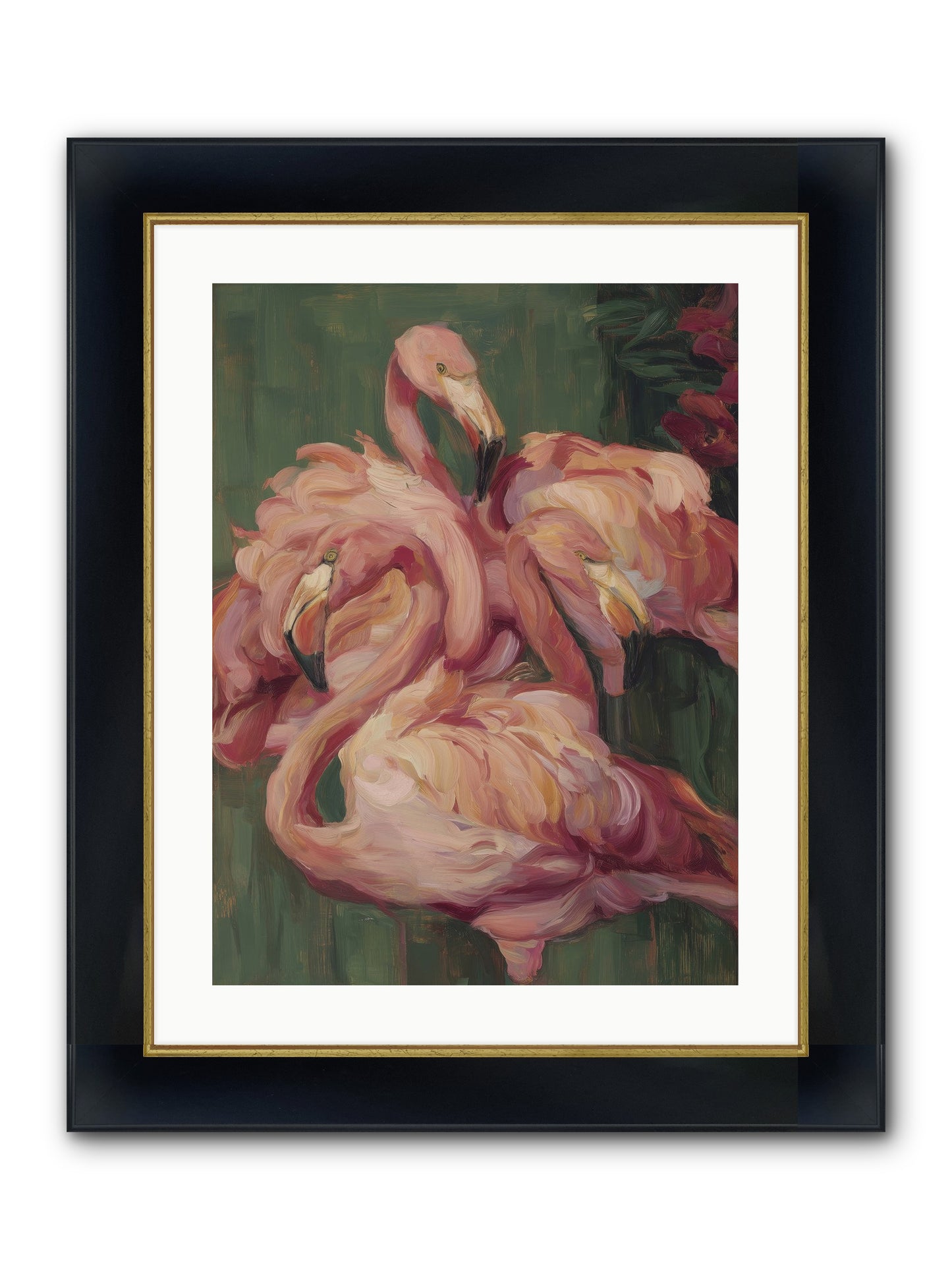 Remembered In Dreams Framed Print - Wide Black w/Gold 18x24