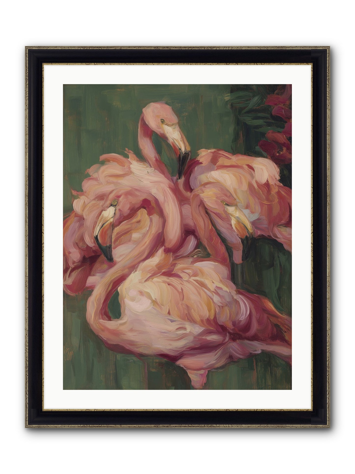Remembered In Dreams Framed Print - Black & Gold 24x32