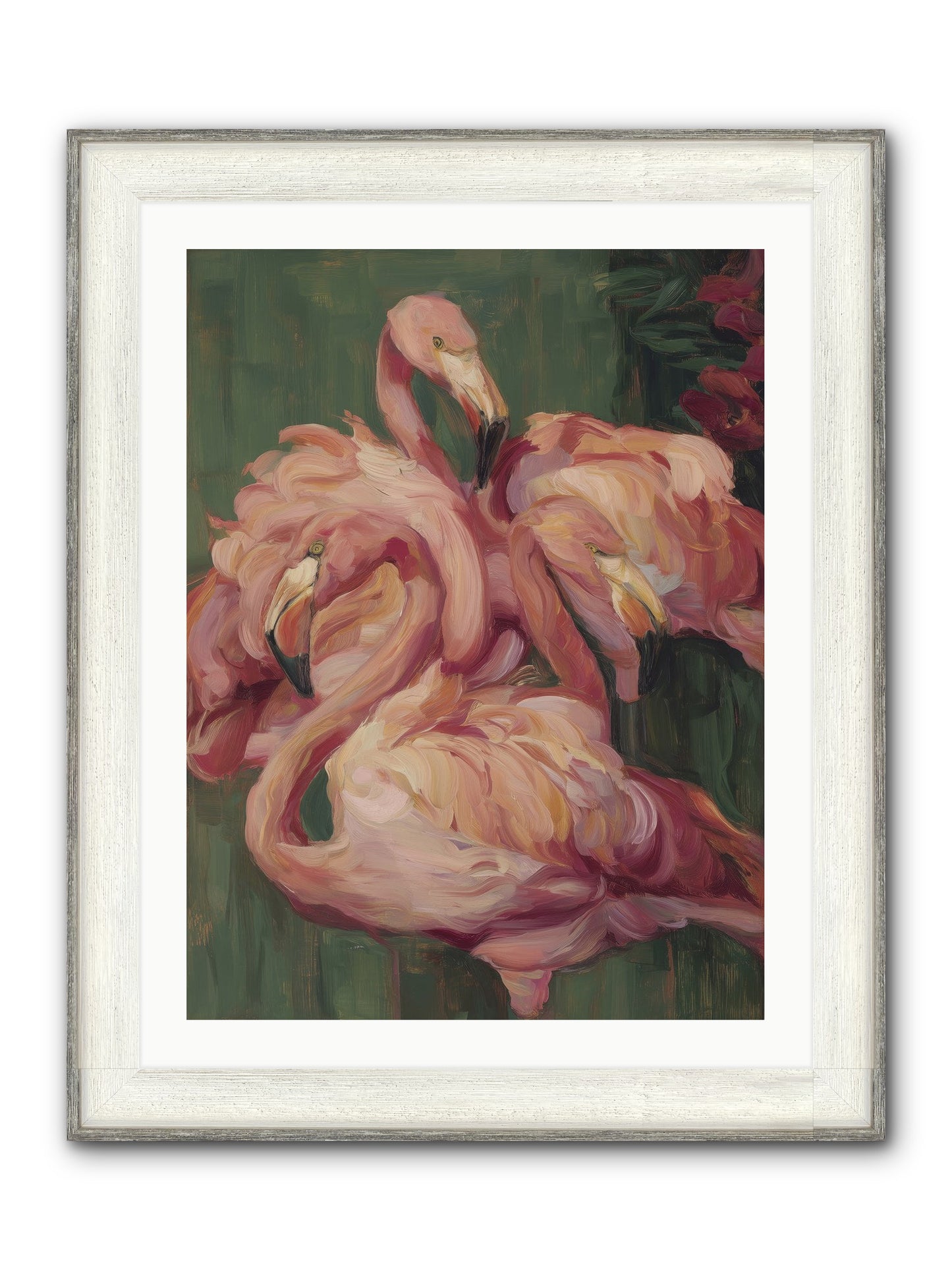 Remembered In Dreams Framed Print - Driftwood White 24x32