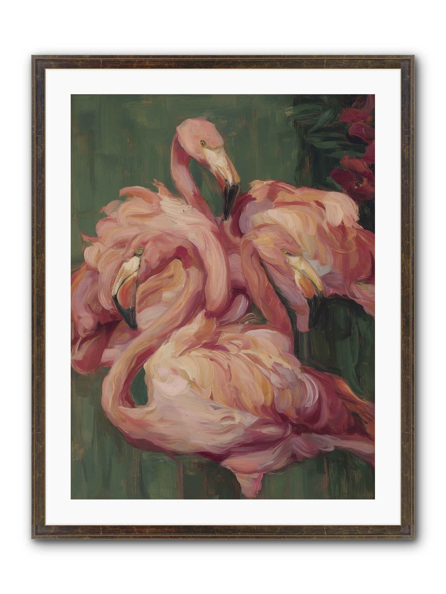Remembered In Dreams Framed Print - Slimwoods Black/Gold 24x32