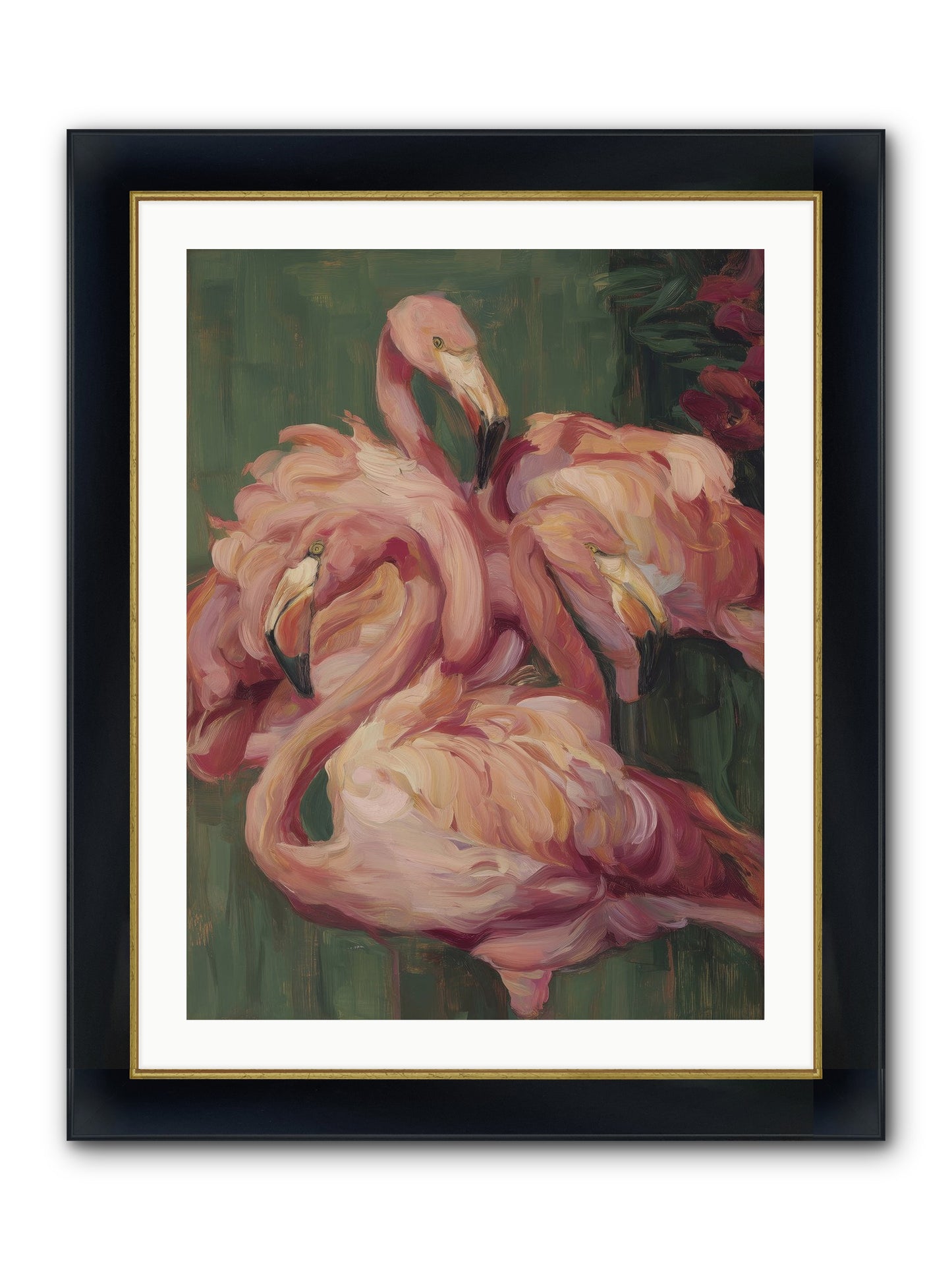 Remembered In Dreams Framed Print - Wide Black w/Gold 24x32