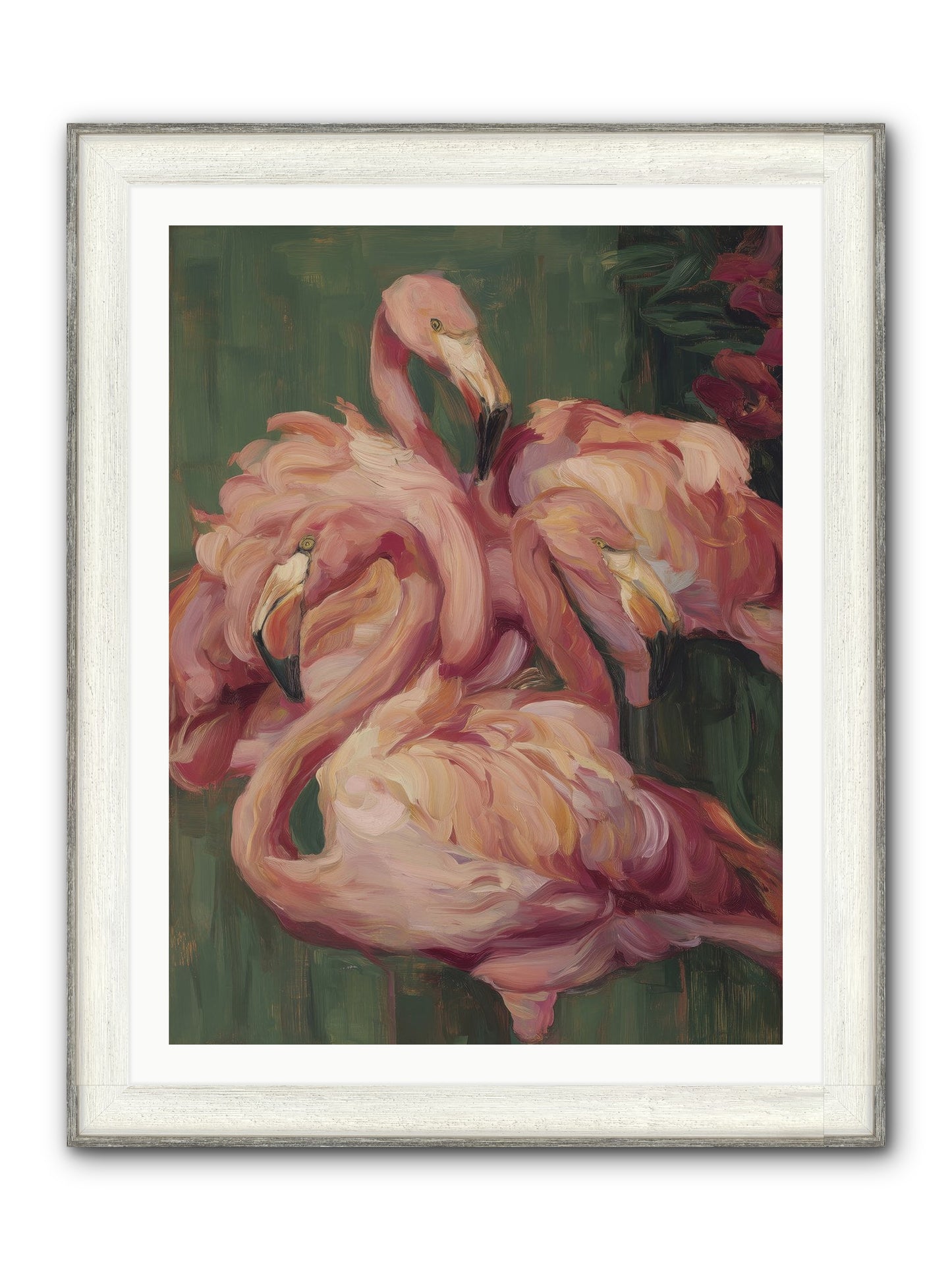 Remembered In Dreams Framed Print - Driftwood White 30x40