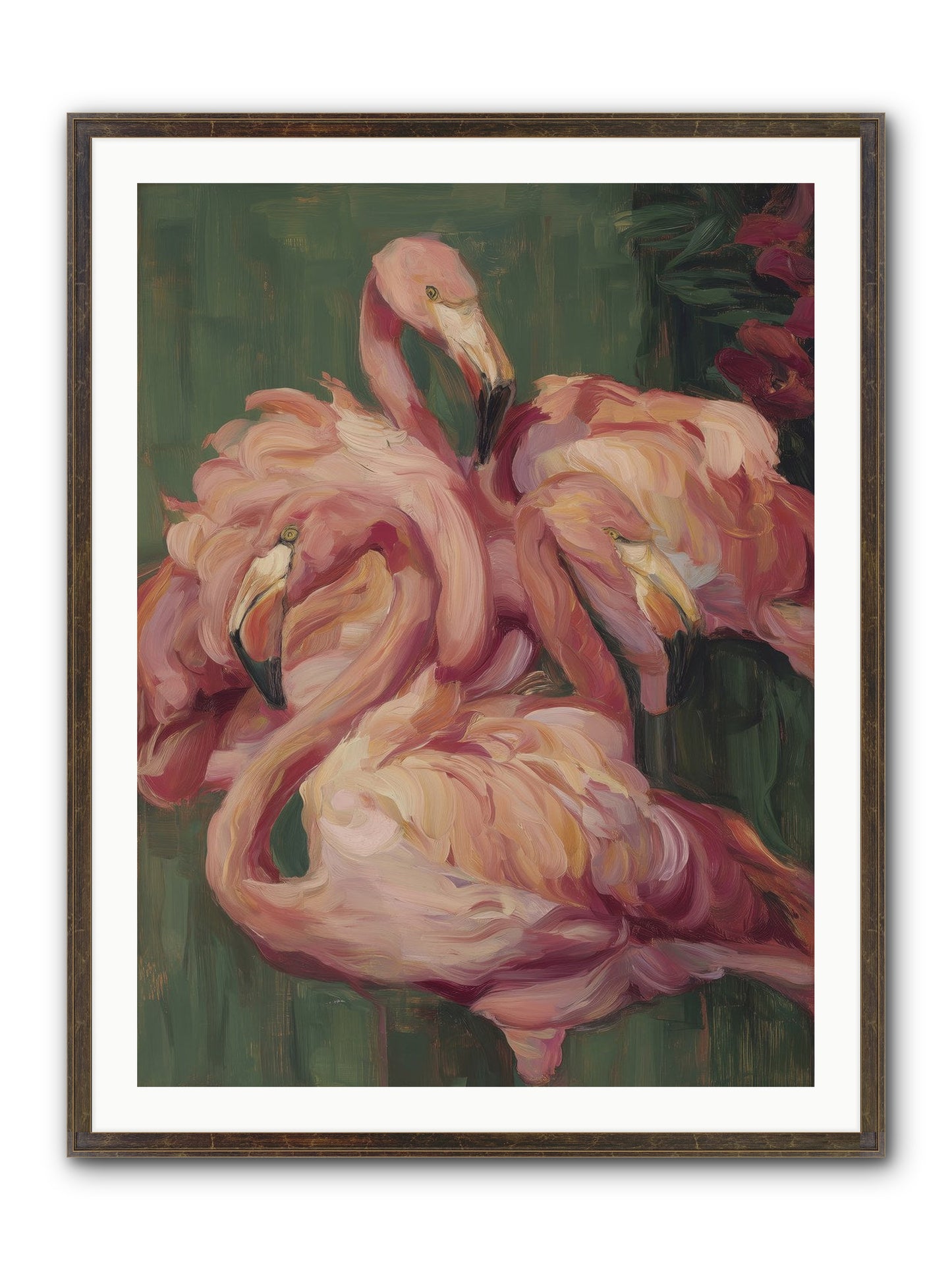 Remembered In Dreams Framed Print - Slimwoods Black/Gold 30x40