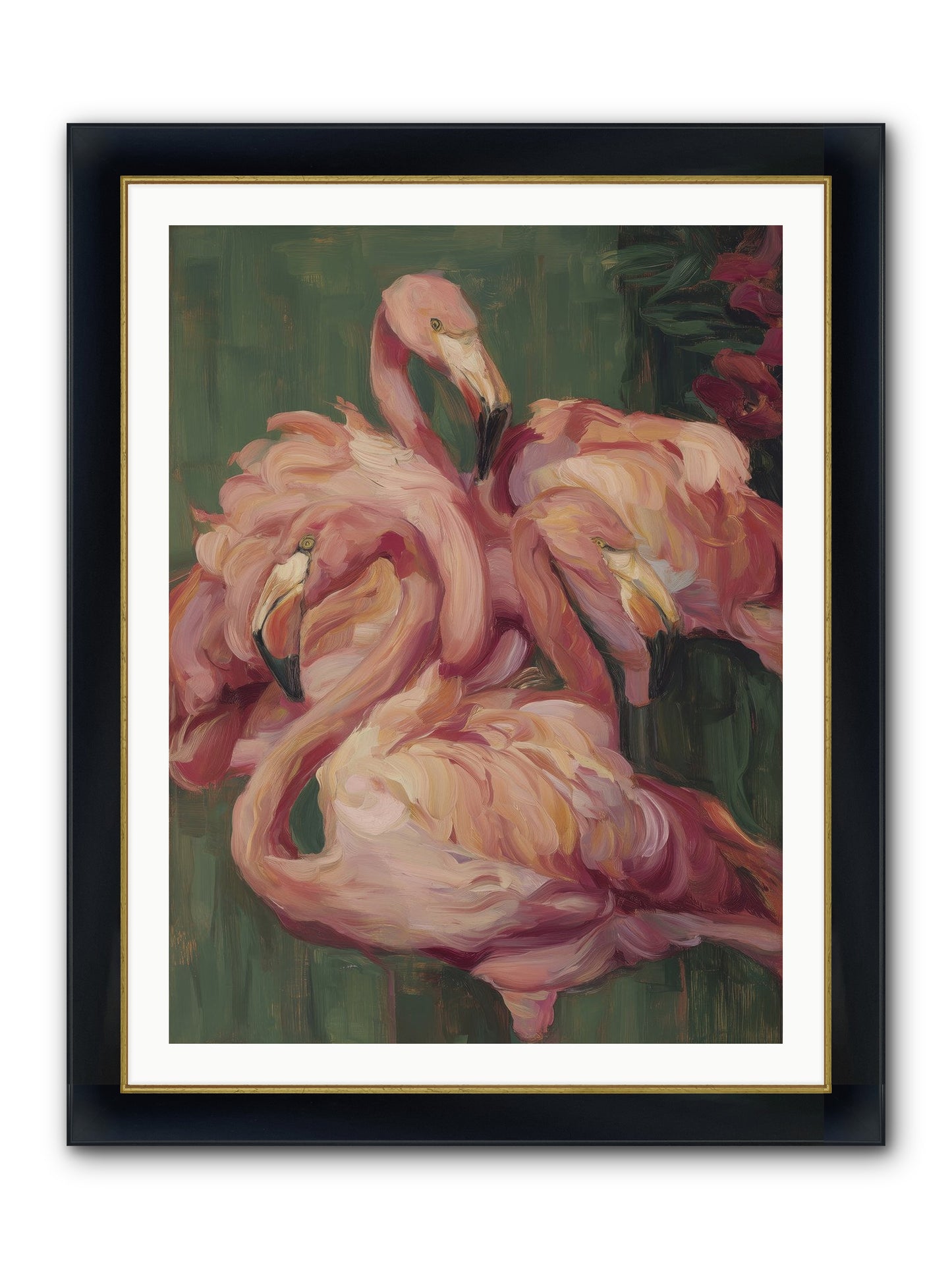 Remembered In Dreams Framed Print - Wide Black w/Gold 30x40