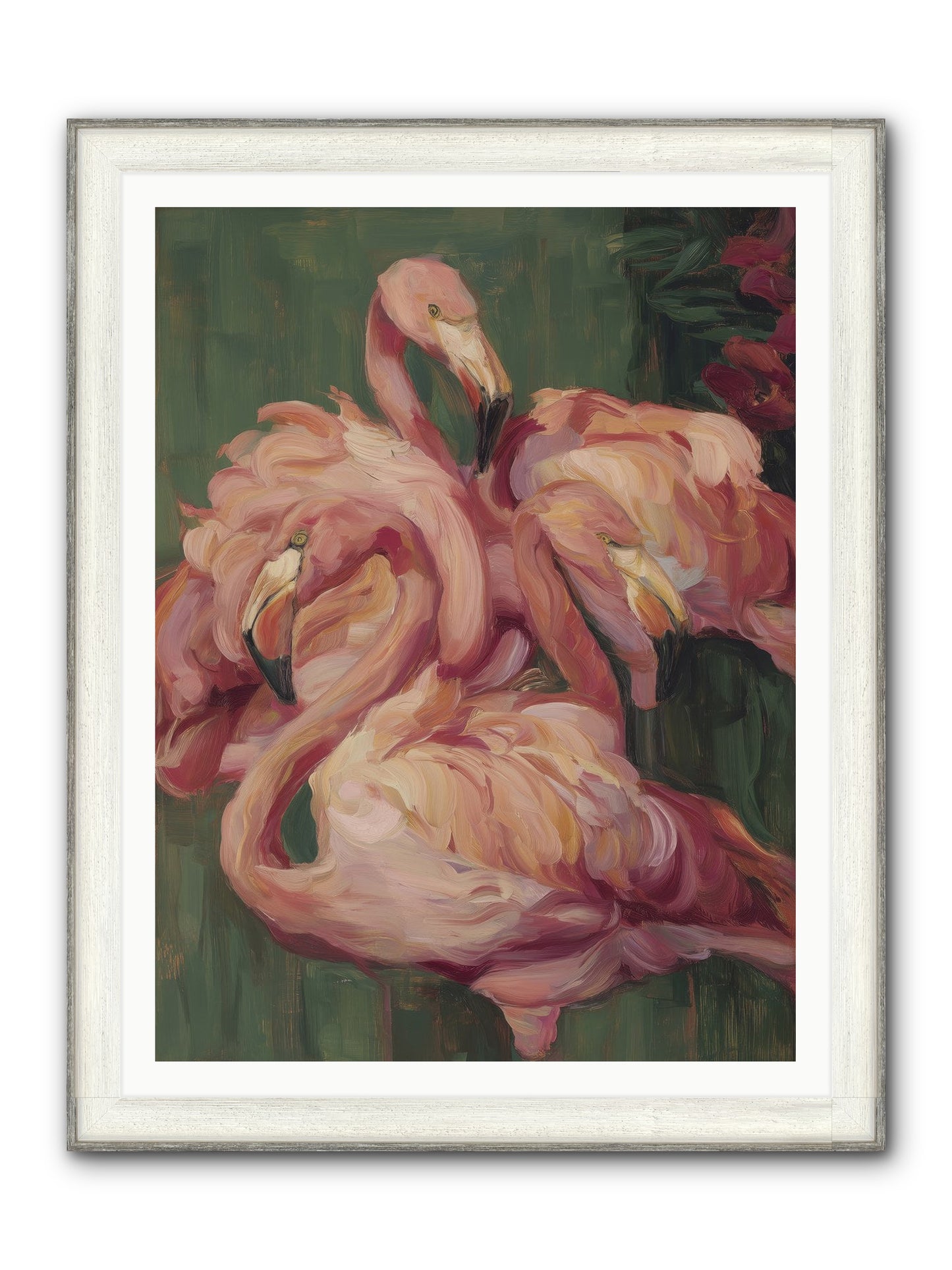 Remembered In Dreams Framed Print - Driftwood White 36x48