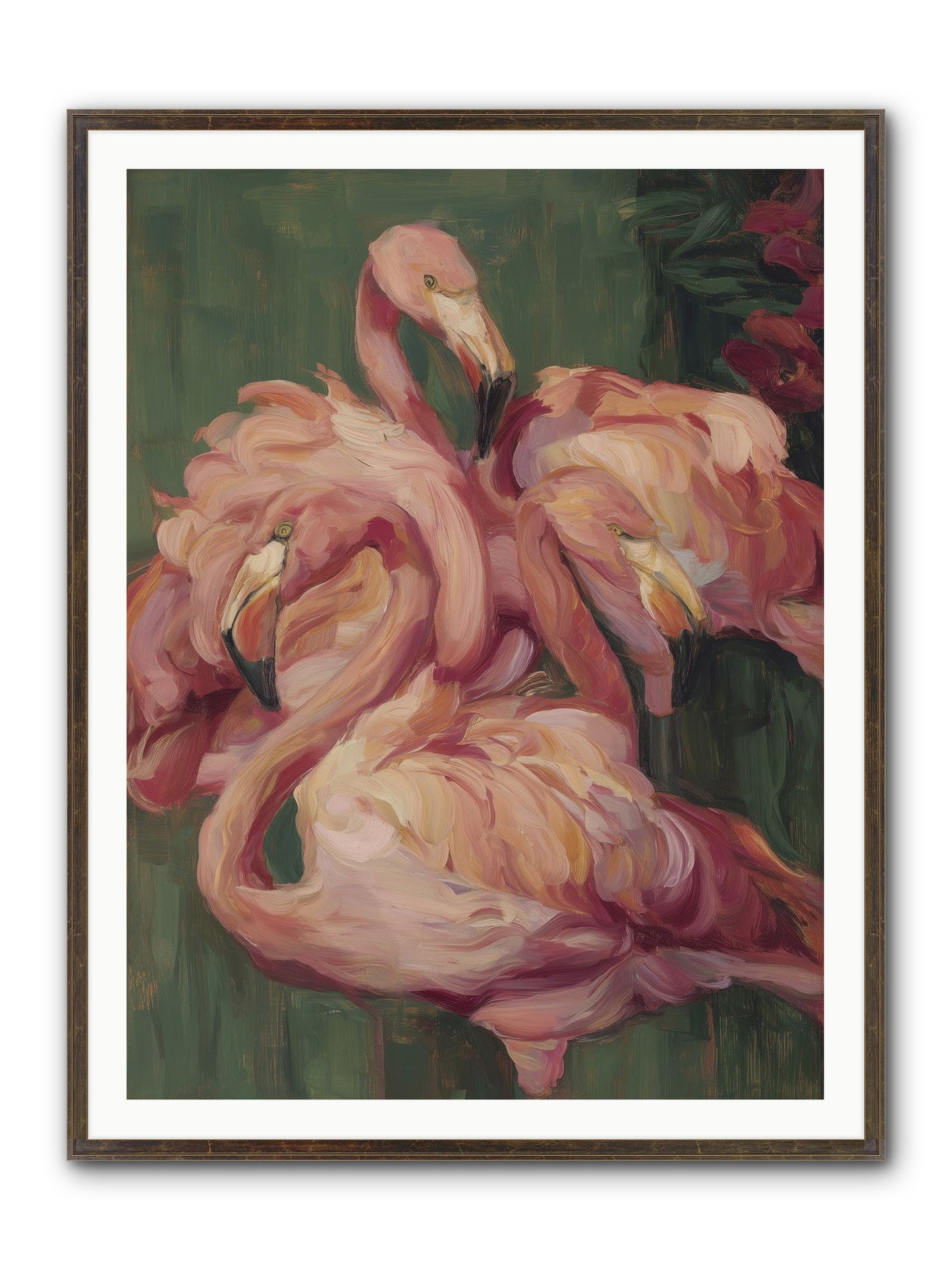 Remembered In Dreams Framed Print - Slimwoods Black/Gold 36x48