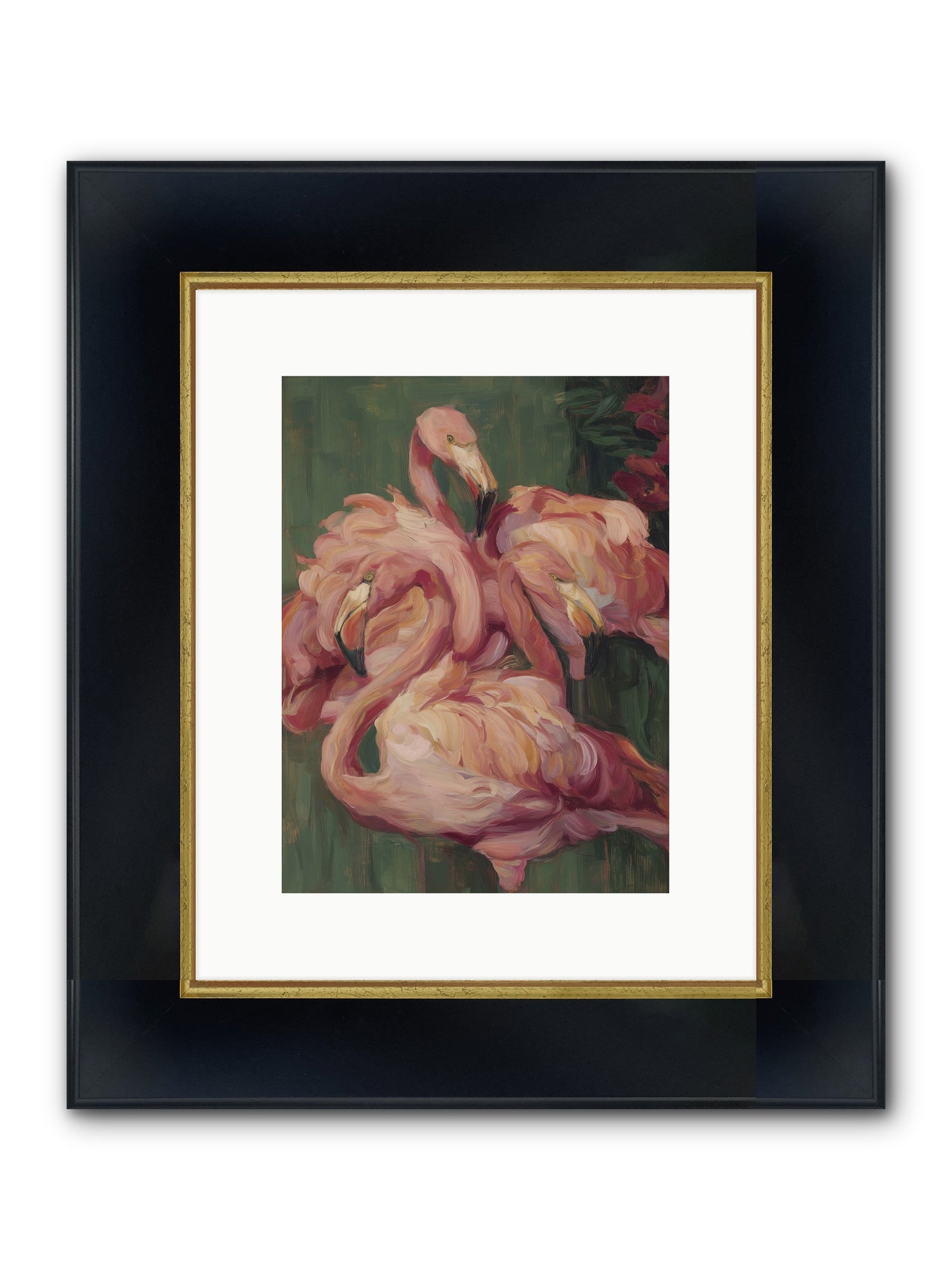Remembered In Dreams Framed Print - Wide Black w/Gold 9x12