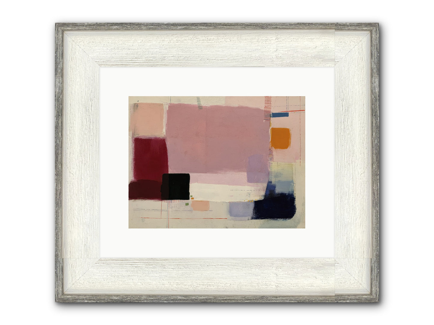 Revealed Framed Print - Driftwood White 12x9