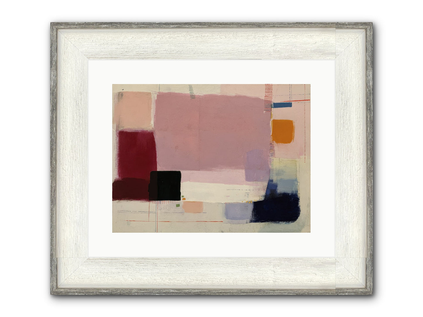 Revealed Framed Print - Driftwood White 16x12