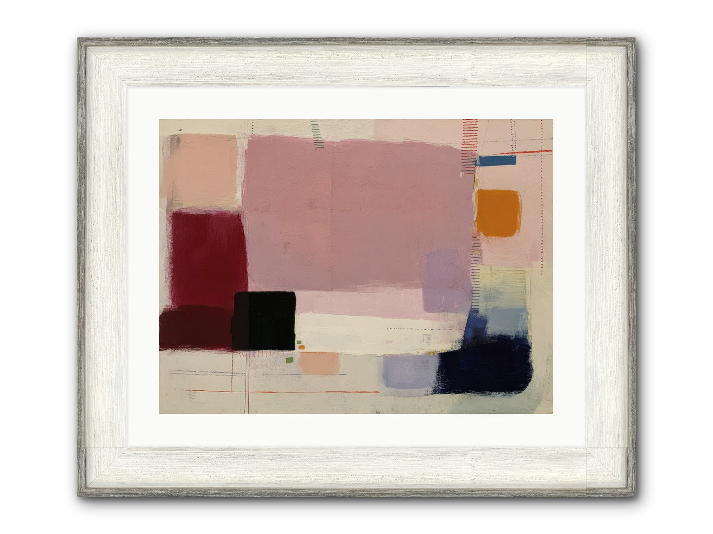 Revealed Framed Print - Driftwood White 24x18