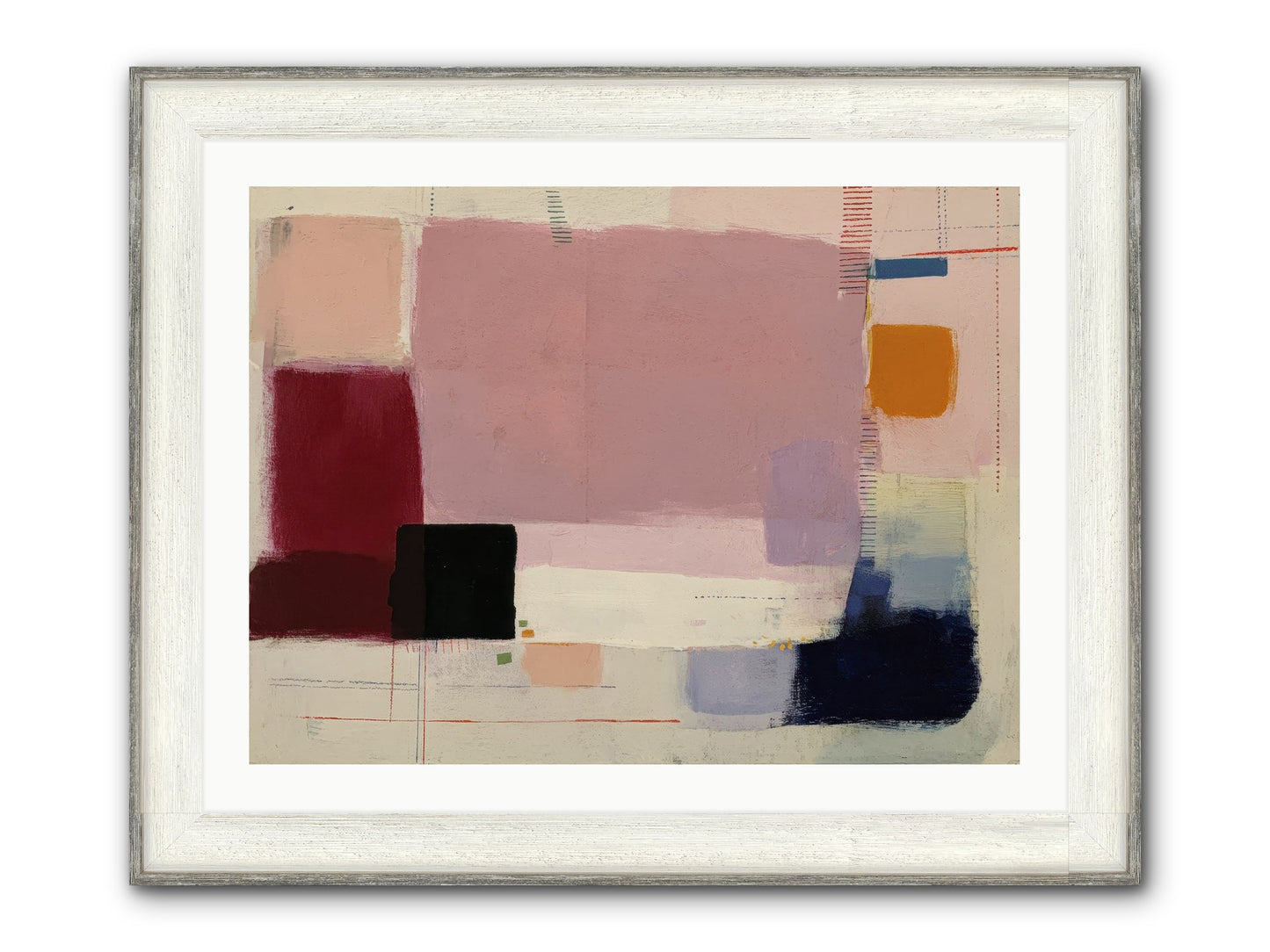 Revealed Framed Print - Driftwood White 32x24