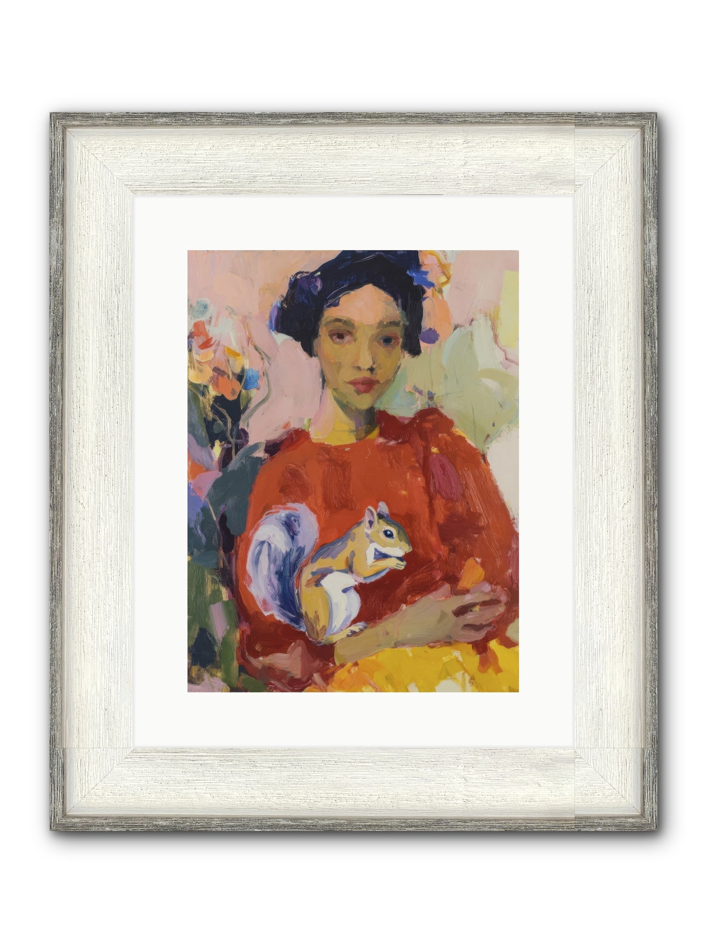 Reverie At Rosewater Hall Framed Print - Driftwood White 12x16