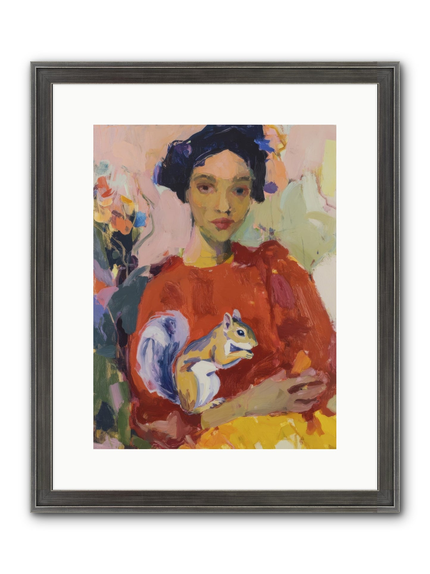 Reverie At Rosewater Hall Framed Print - Slimwoods Black/Silver 12x16