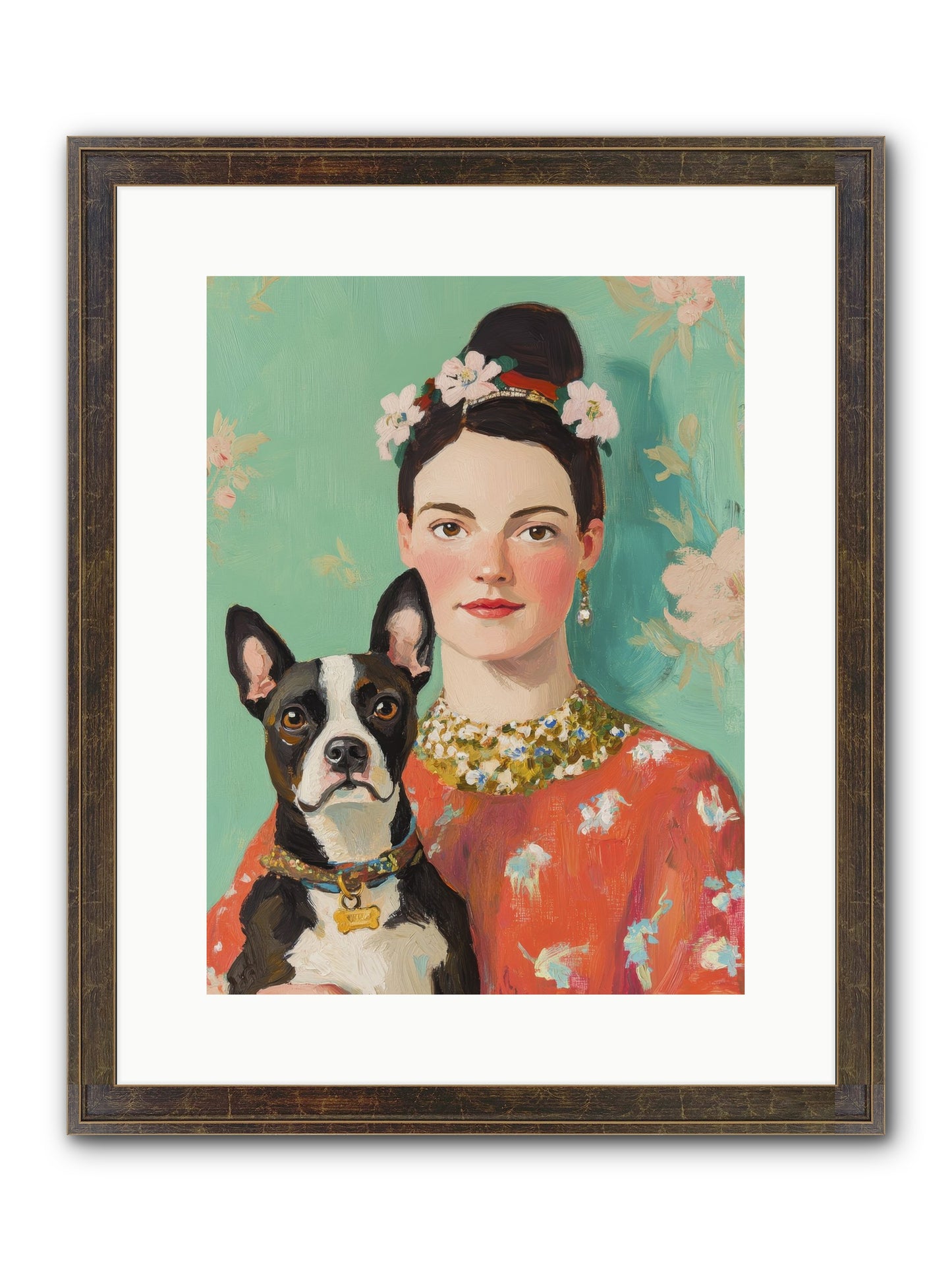 Riddle Me This Love Framed Print - Slimwoods Black/Gold 12x16