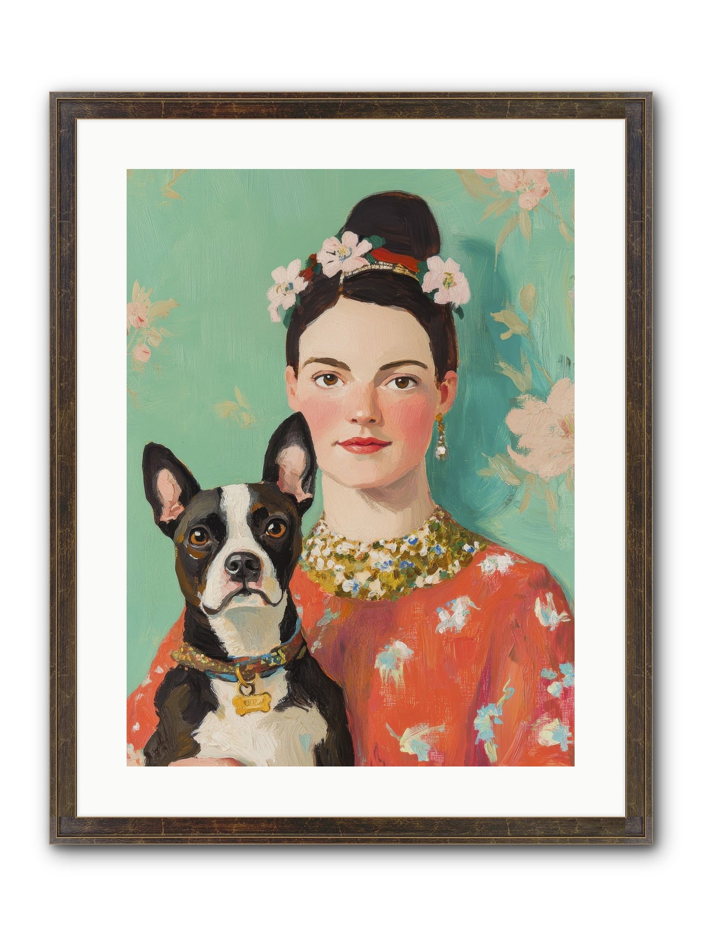 Riddle Me This Love Framed Print - Slimwoods Black/Gold 18x24