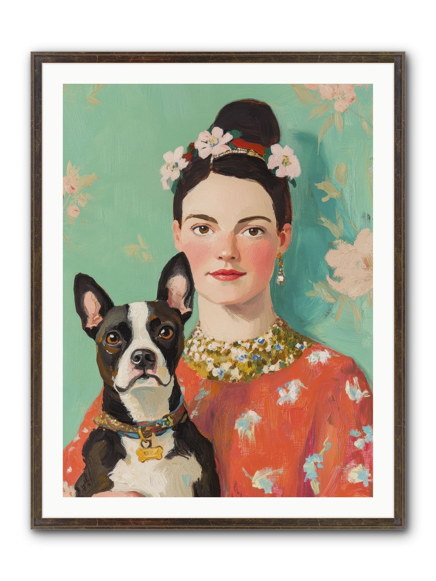 Riddle Me This Love Framed Print - Slimwoods Black/Gold 30x40