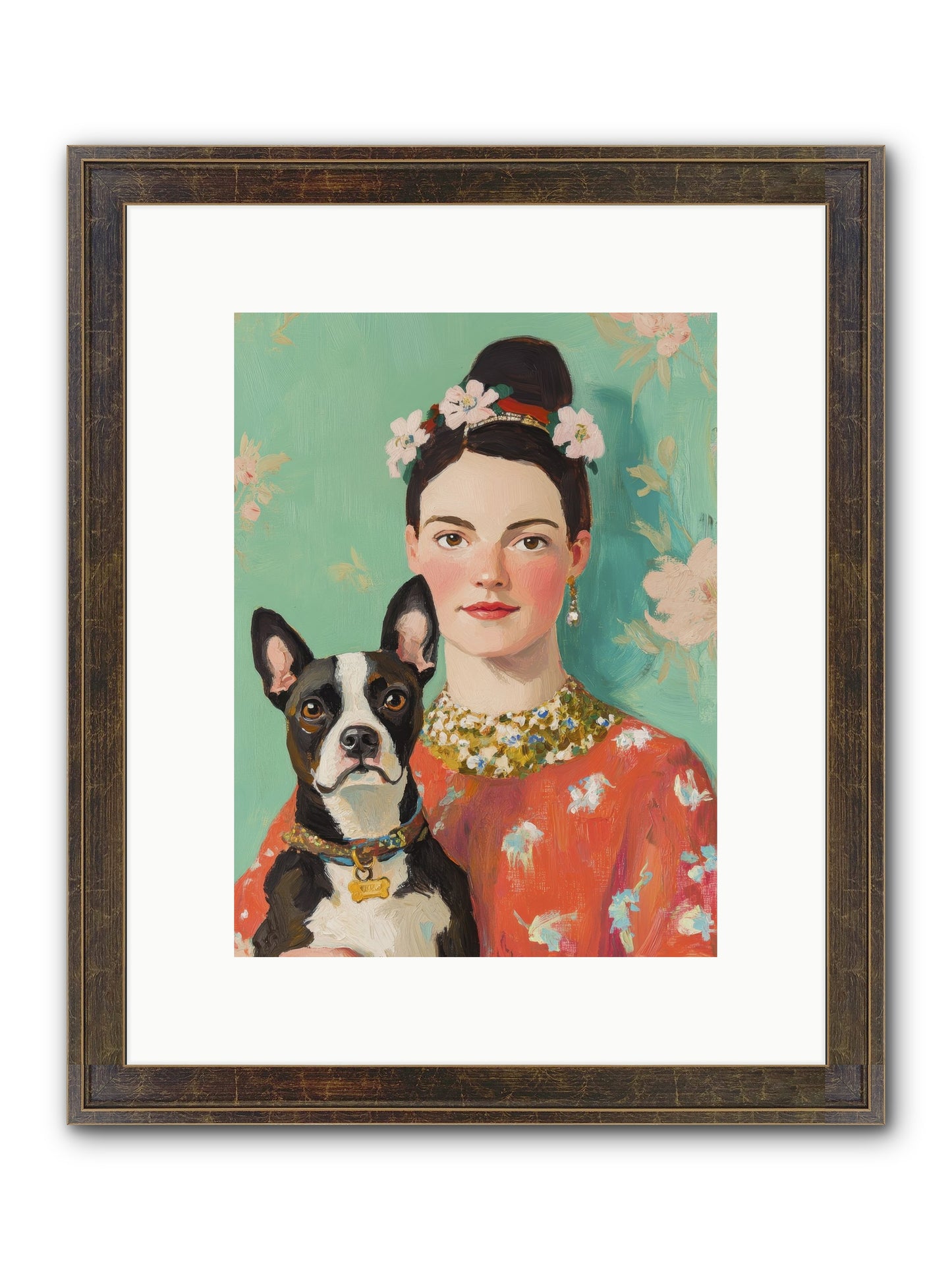Riddle Me This Love Framed Print - Slimwoods Black/Gold 9x12