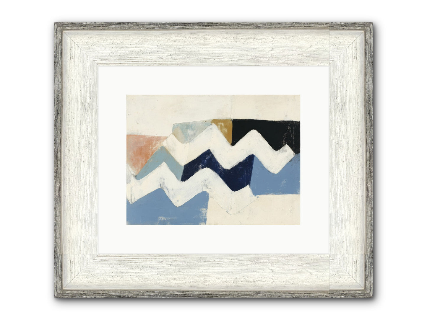 Rift Sparrow Framed Print - Driftwood White 12x9