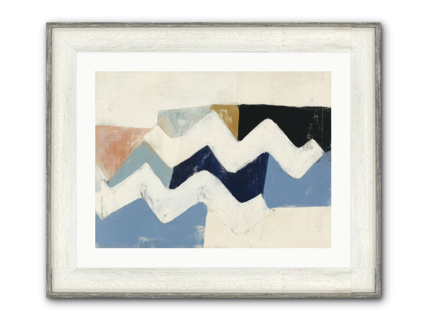 Rift Sparrow Framed Print - Driftwood White 24x18