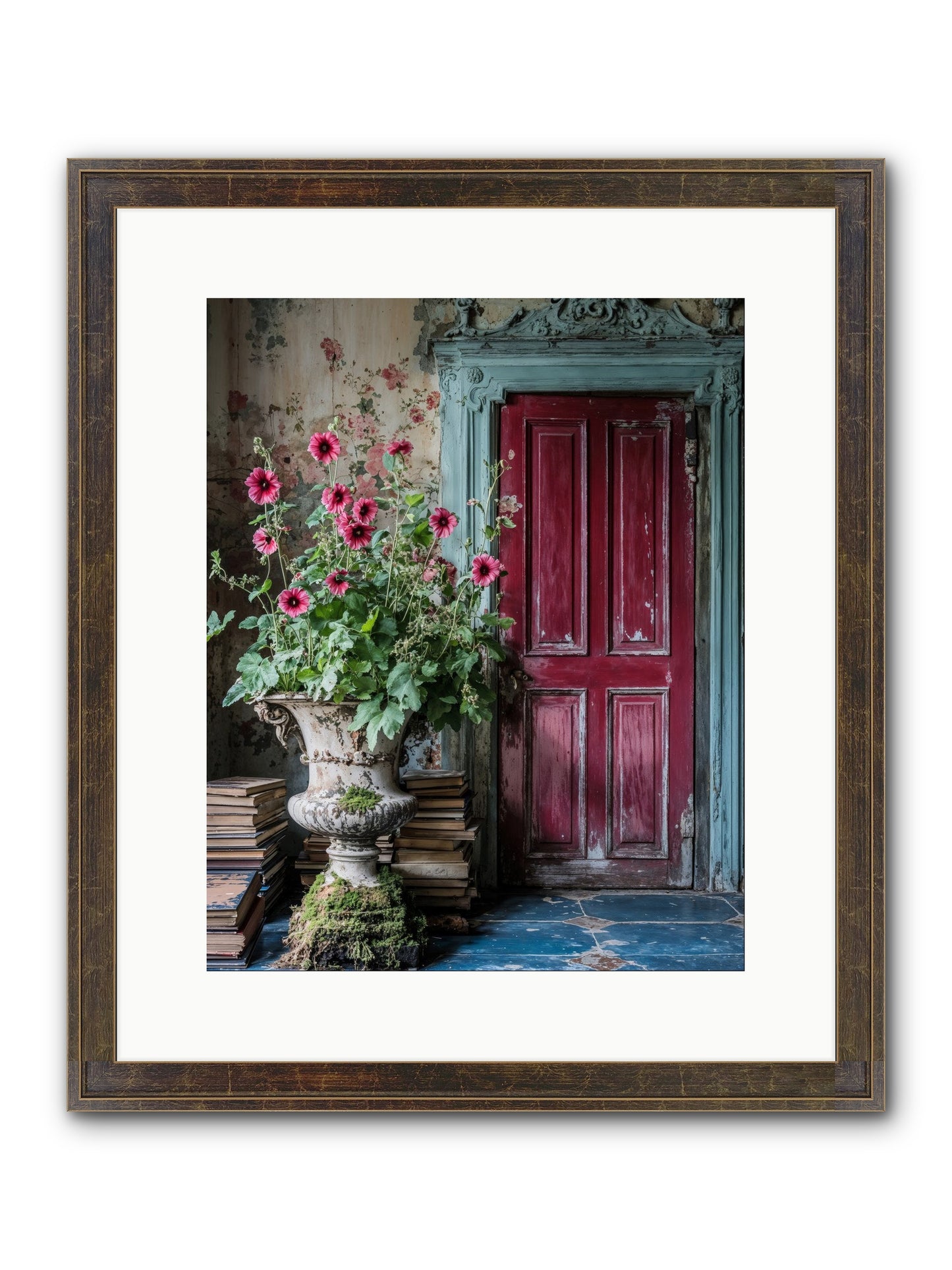 Rise Of Wild Grace Framed Print - Slimwoods Black/Gold 12x15