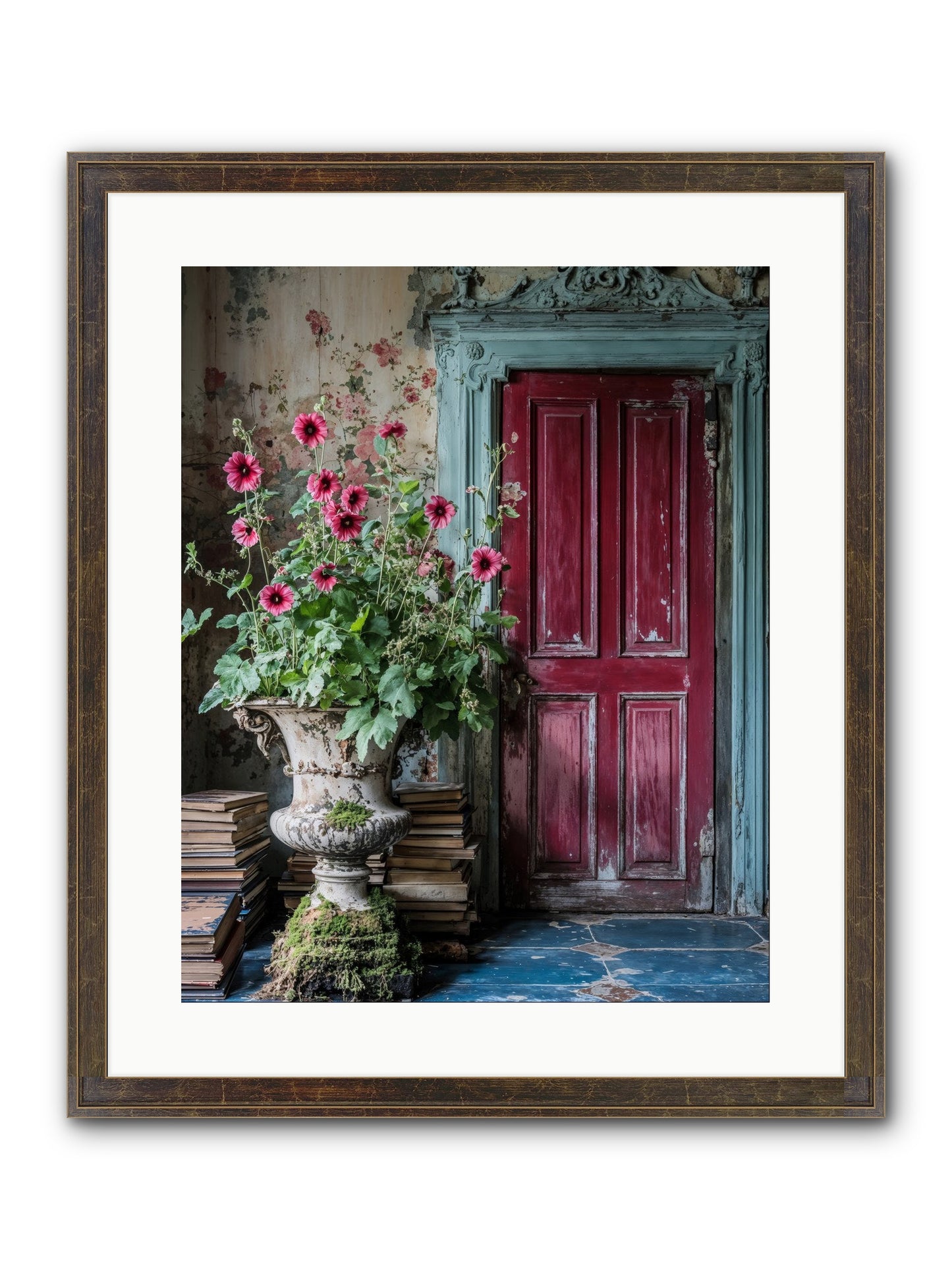 Rise Of Wild Grace Framed Print - Slimwoods Black/Gold 16x20