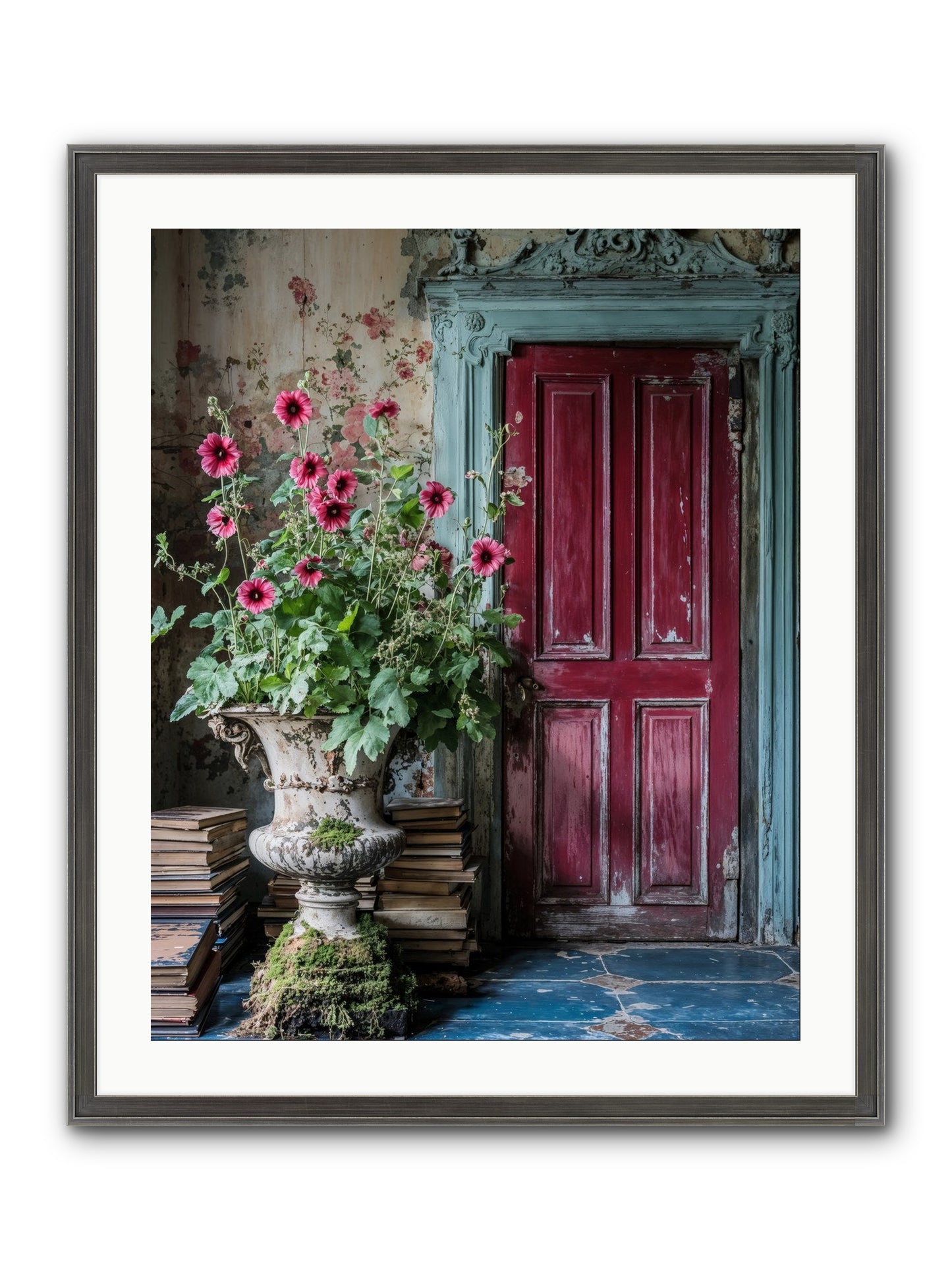 Rise Of Wild Grace Framed Print - Slimwoods Black/Silver 24x30
