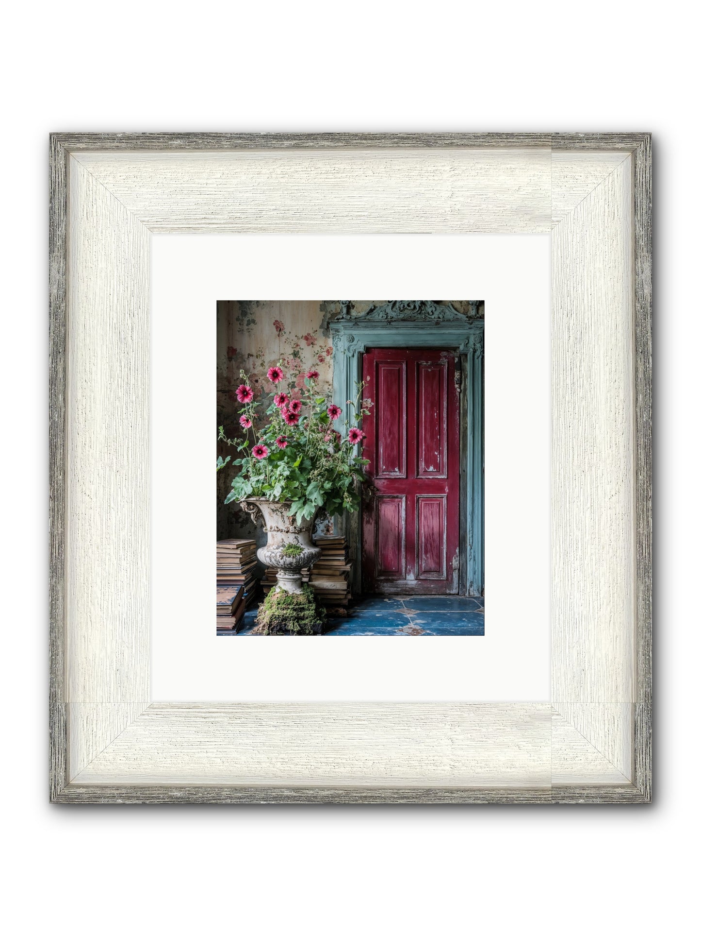 Rise Of Wild Grace Framed Print - Driftwood White 8x10